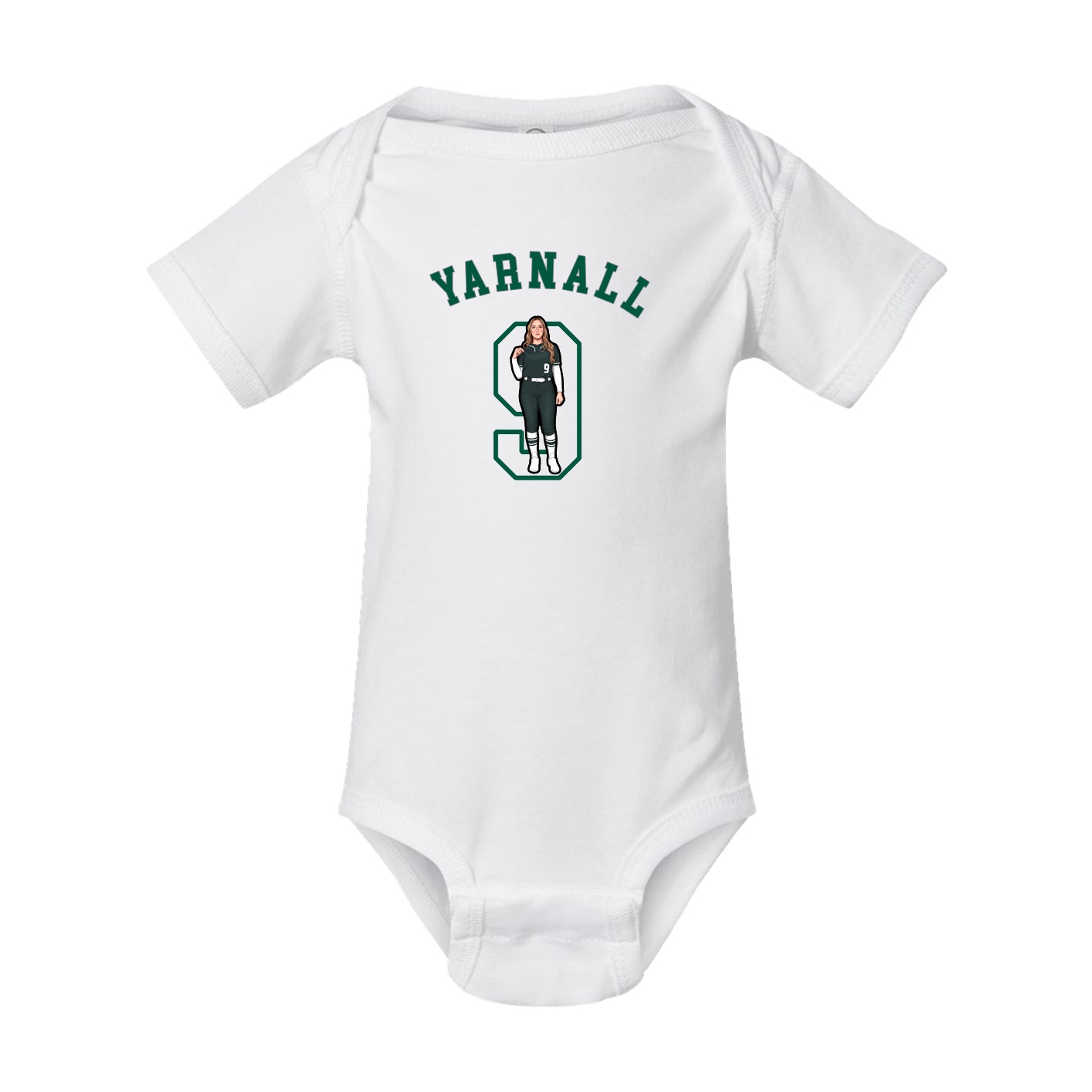 Baby Onesie — Shirsey Arch in White