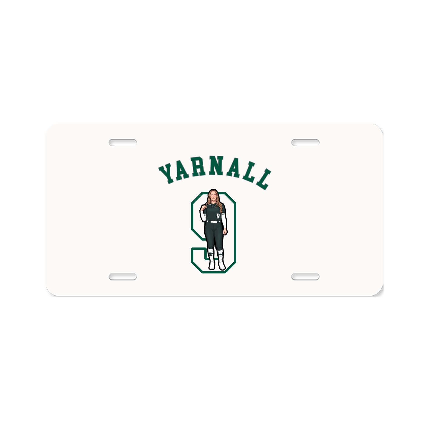 License Plate — Shirsey Arch in Classic