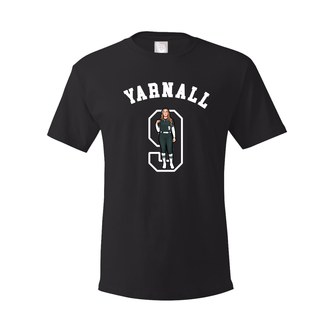 Youth Tee — Shirsey Arch in Black