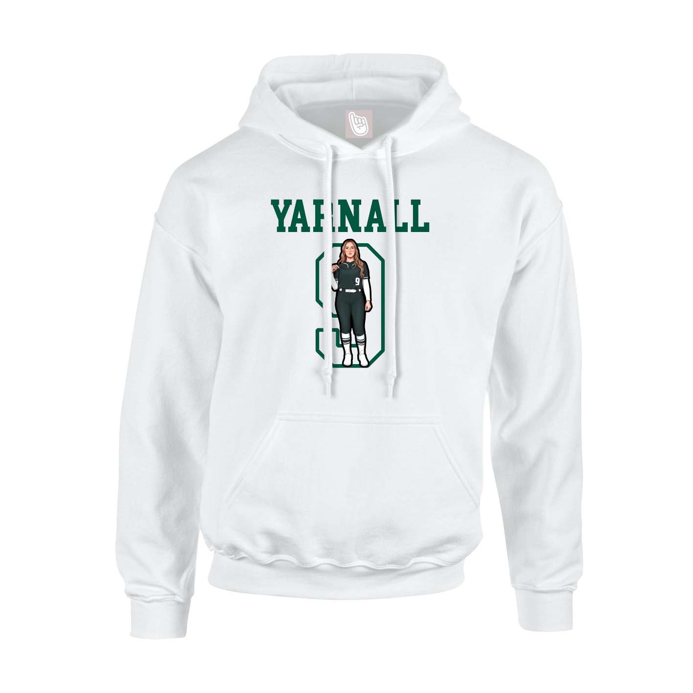 Youth Hoodie — Shirsey in White