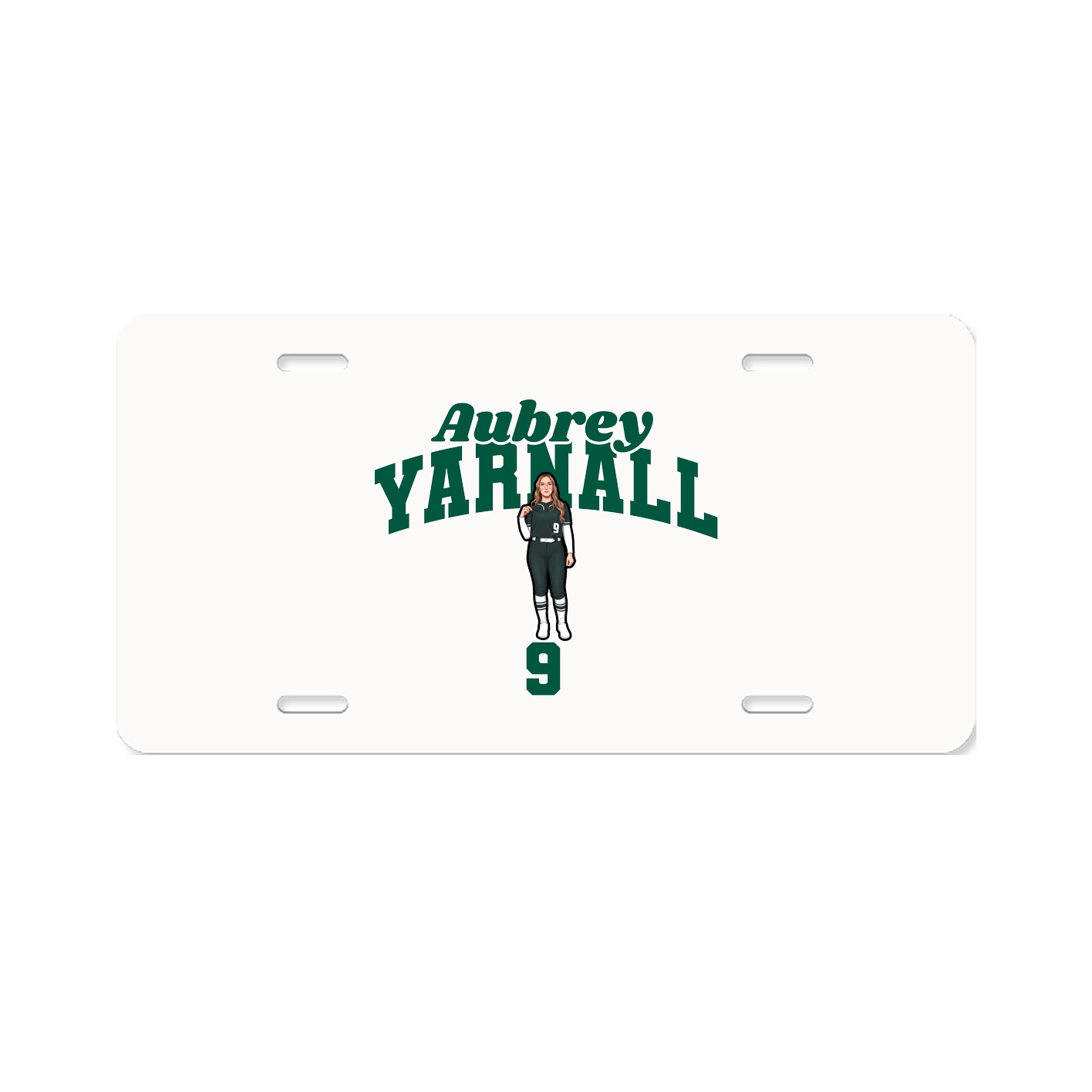 License Plate — Signature Arch in Classic