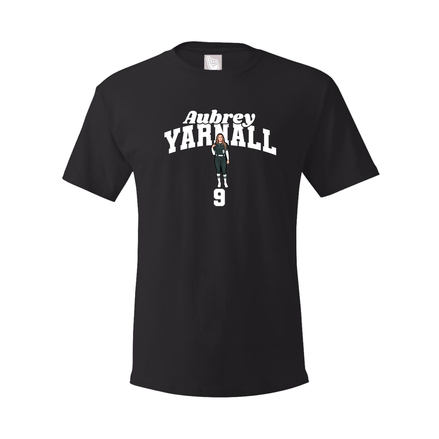Youth Tee — Signature Arch in Black