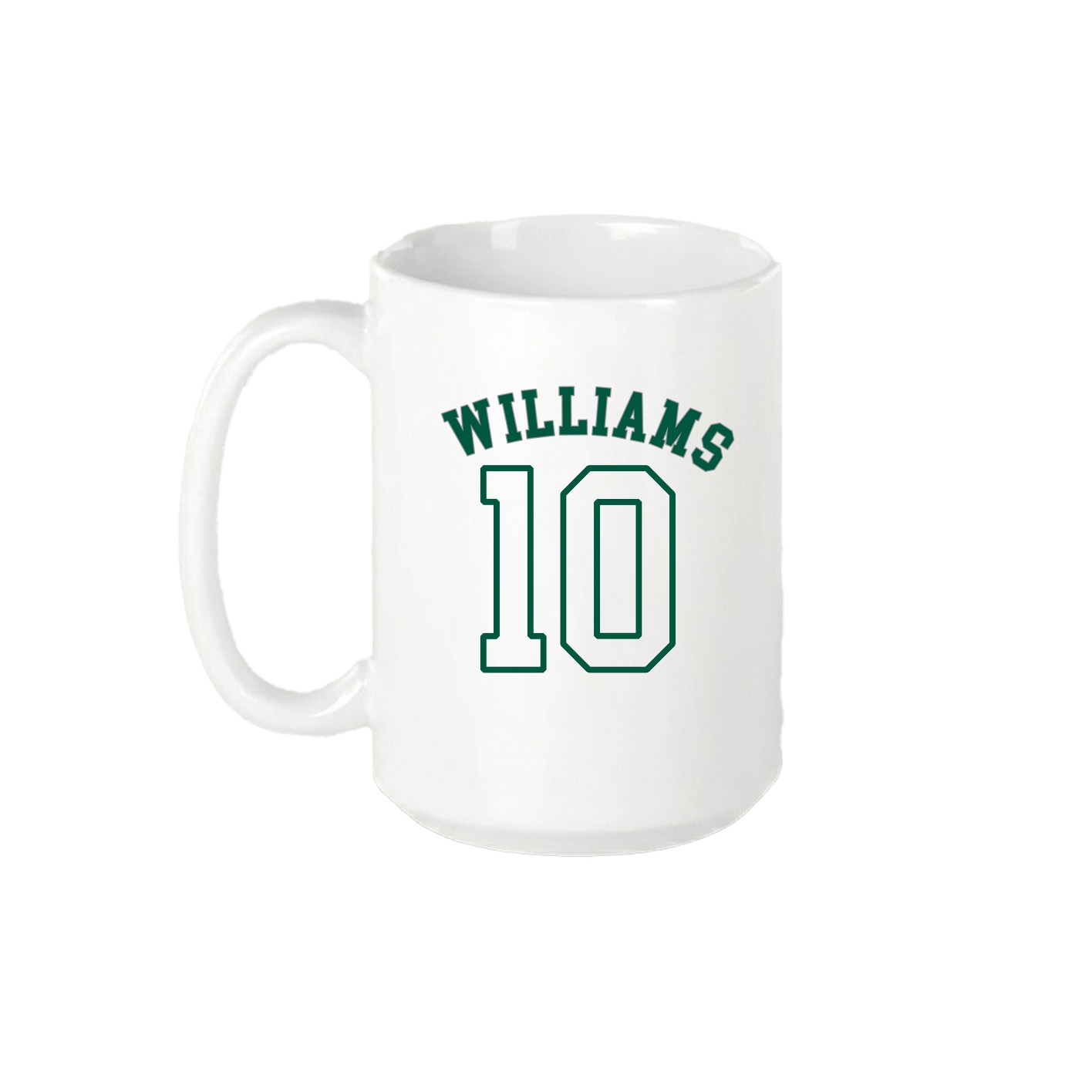 15oz Coffee Mug — Shirsey Arch in White