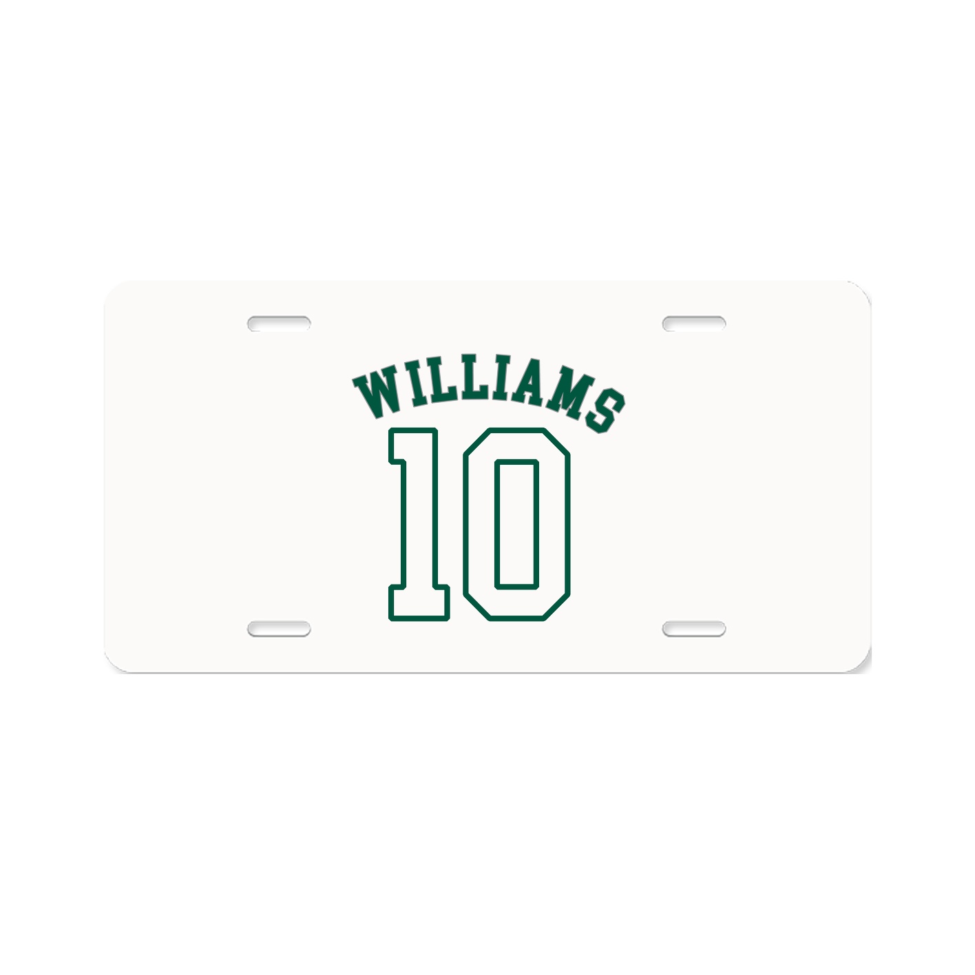License Plate — Shirsey Arch in Classic