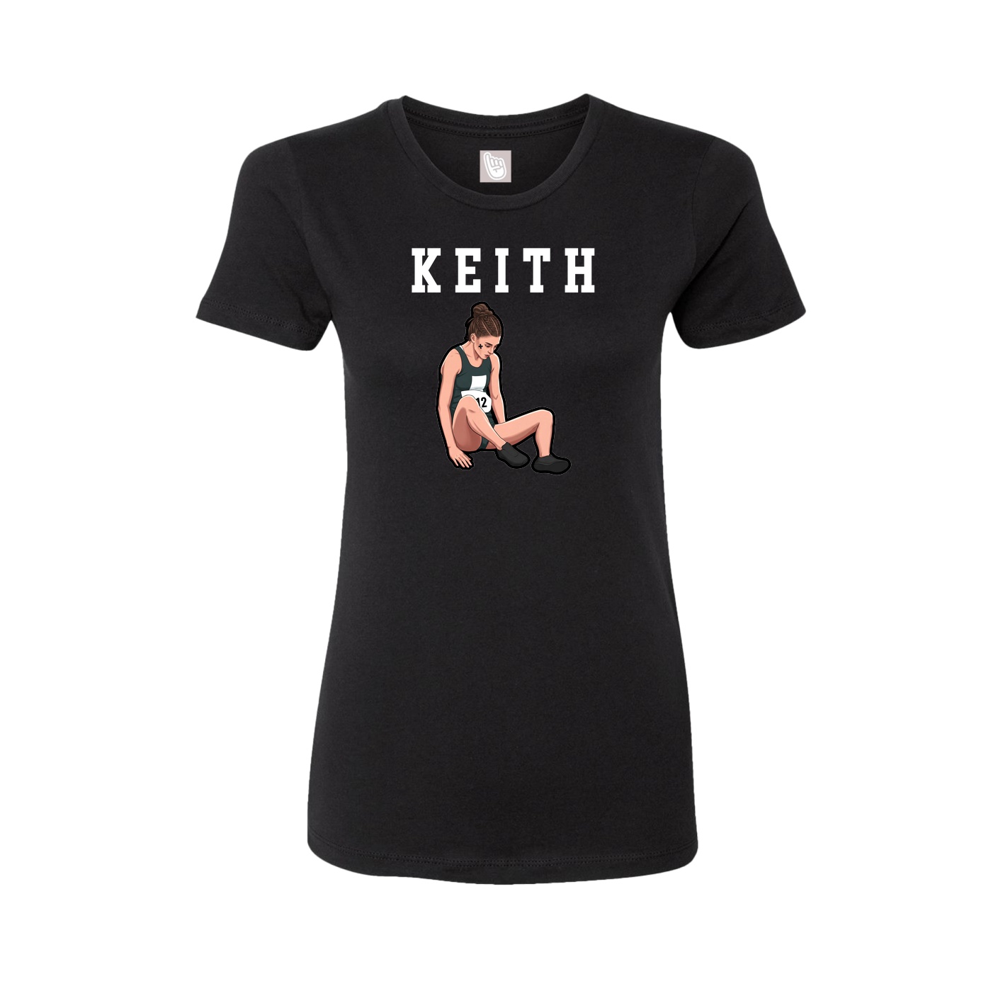 Fitted Women's Tee — Shirsey in Black