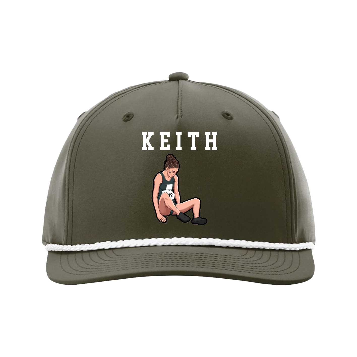 Five-Panel Classic Rope Cap — Shirsey in Green
