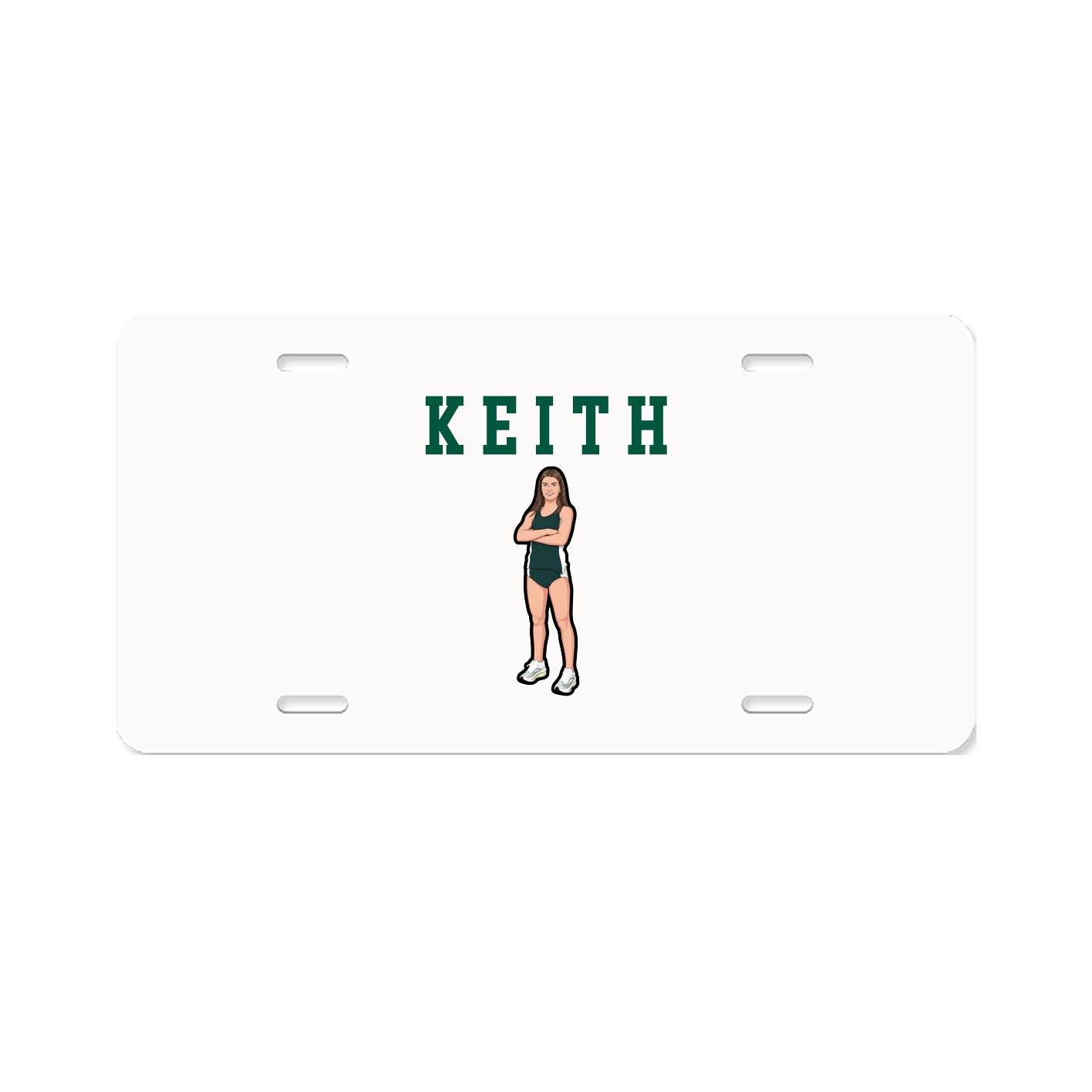 License Plate — Shirsey in Classic