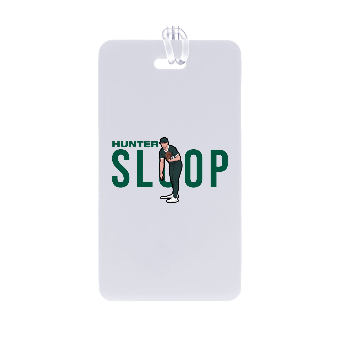 Bag Tag — Player Name in Classic