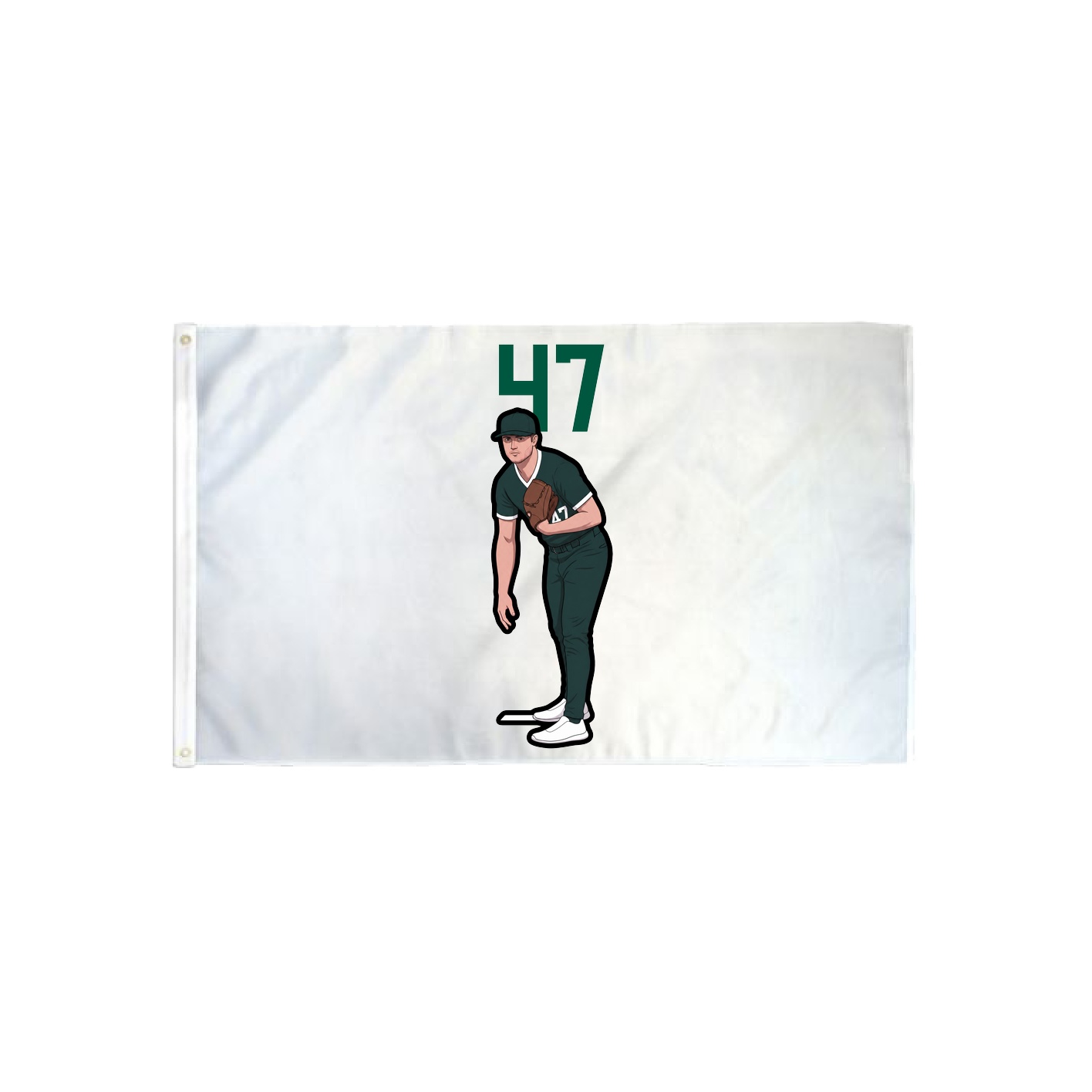 3x5 Flag — Number Top in Classic