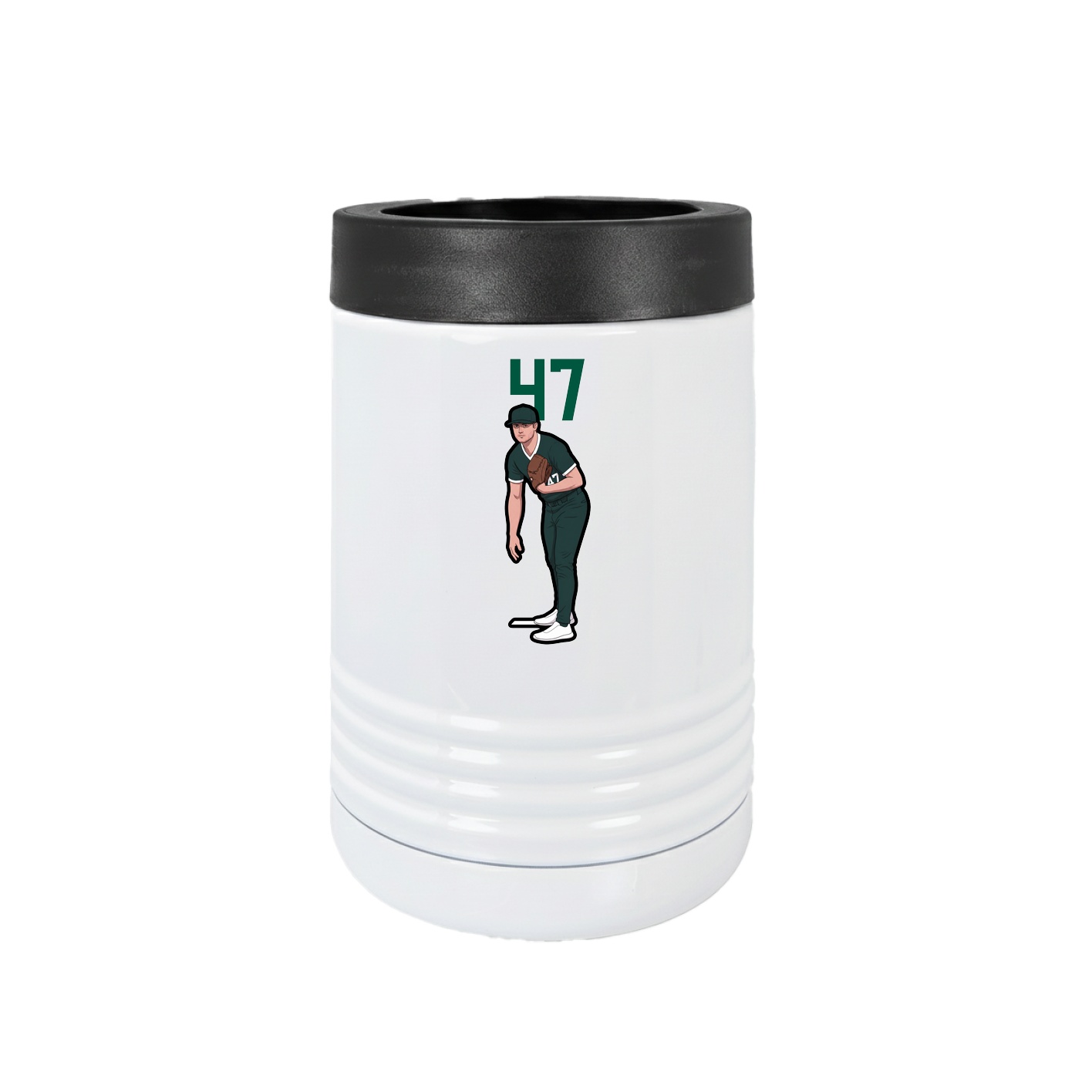 Beverage Holder — Number Top in White