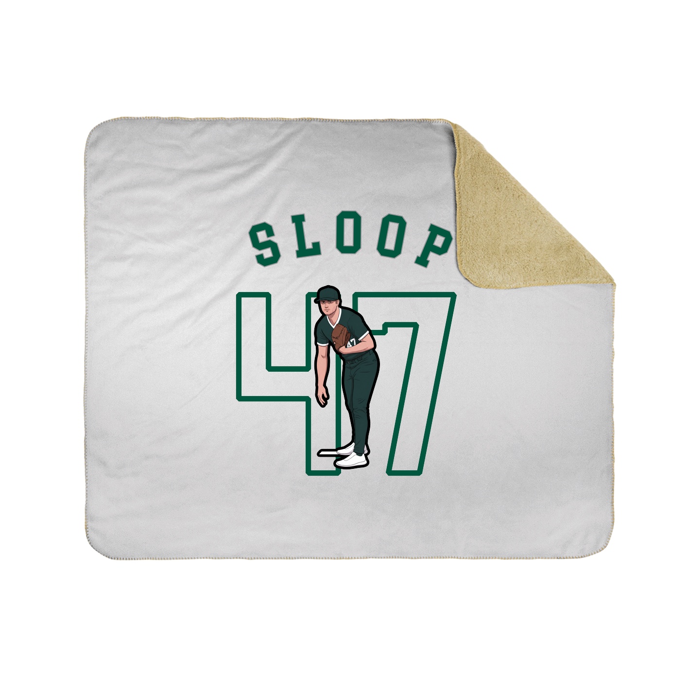 Throw Blanket — Shirsey Arch in White