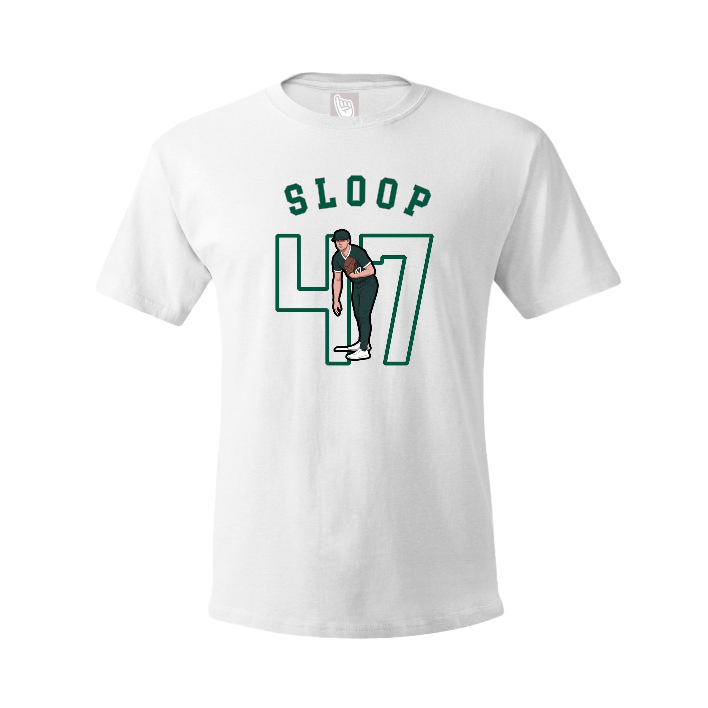 Youth Tee — Shirsey Arch in White