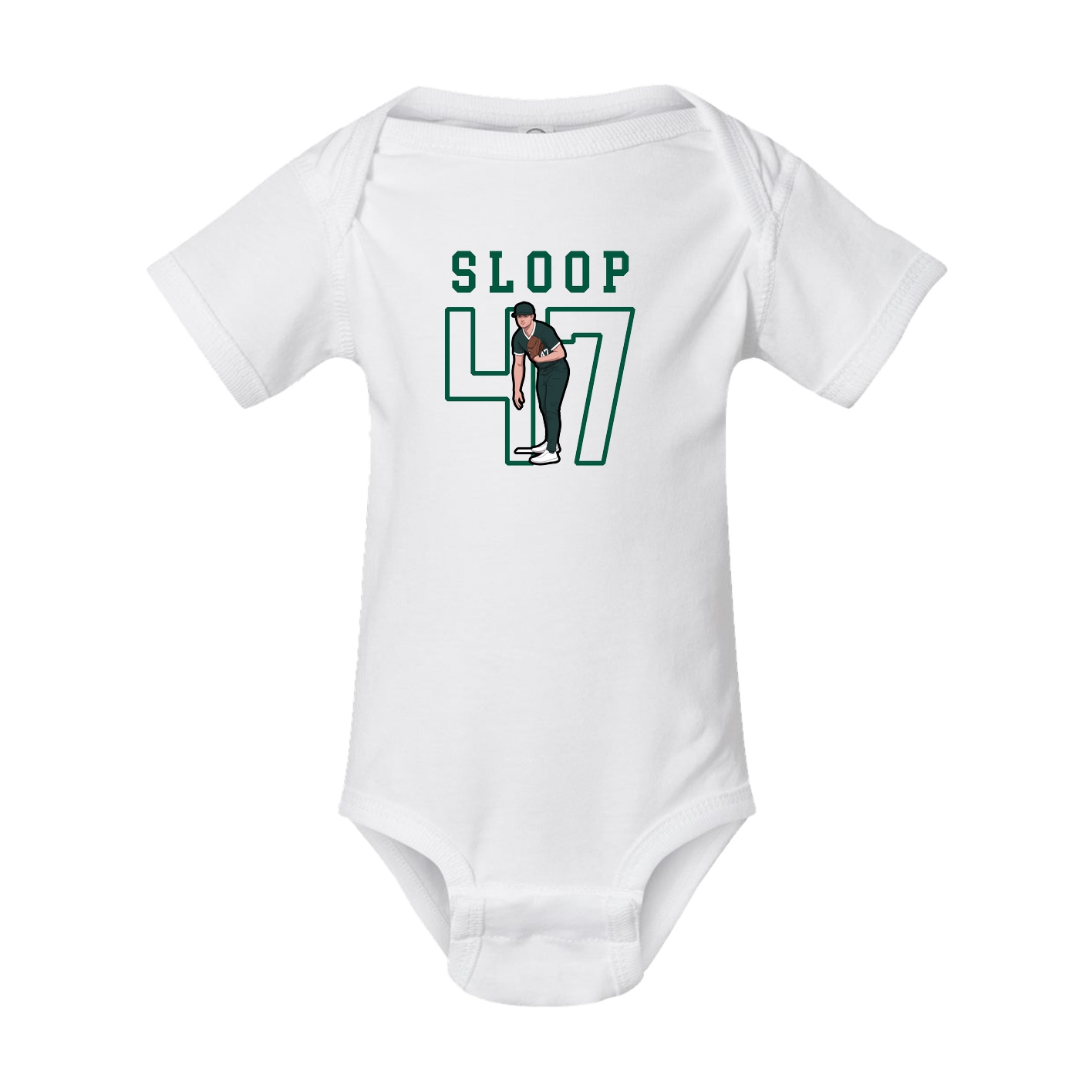 Baby Onesie — Shirsey in White