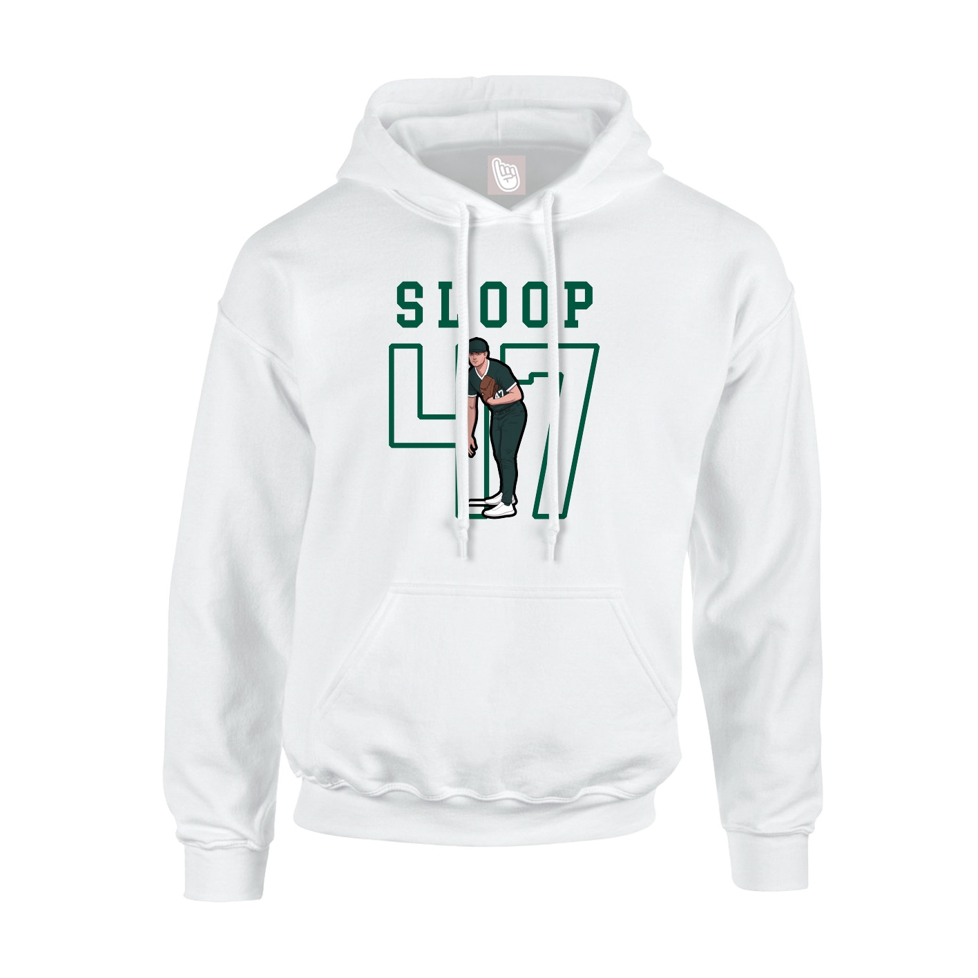 Youth Hoodie — Shirsey in White