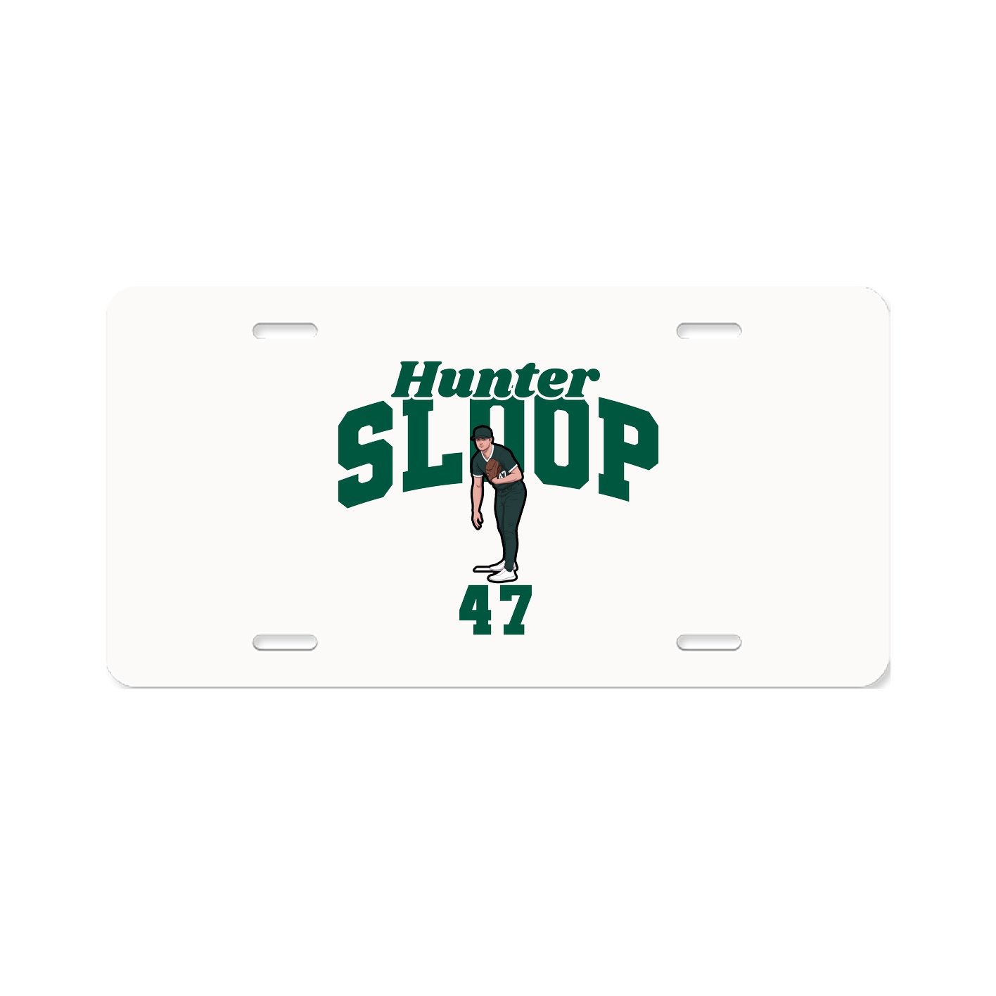 License Plate — Signature Arch in Classic