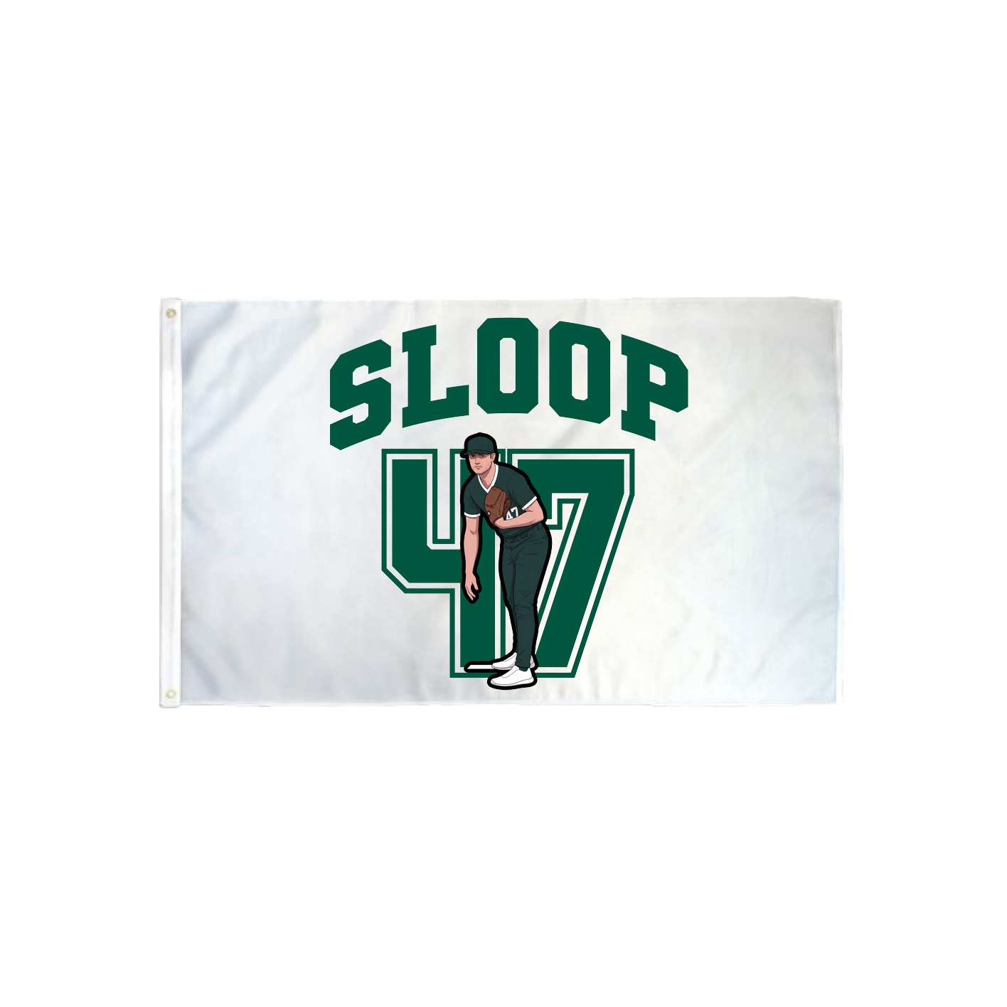 3x5 Flag — Number in Classic