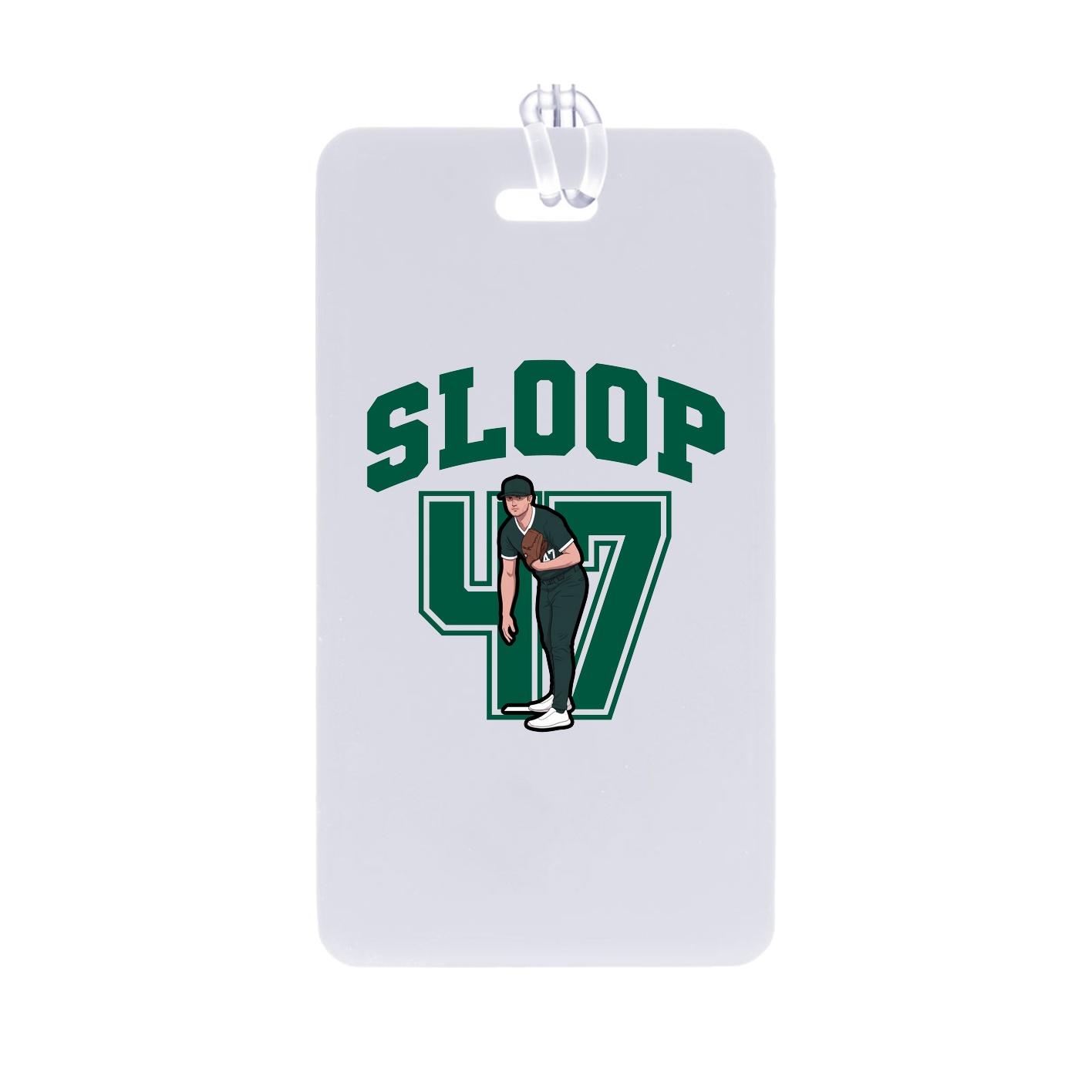 Bag Tag — Number in Classic