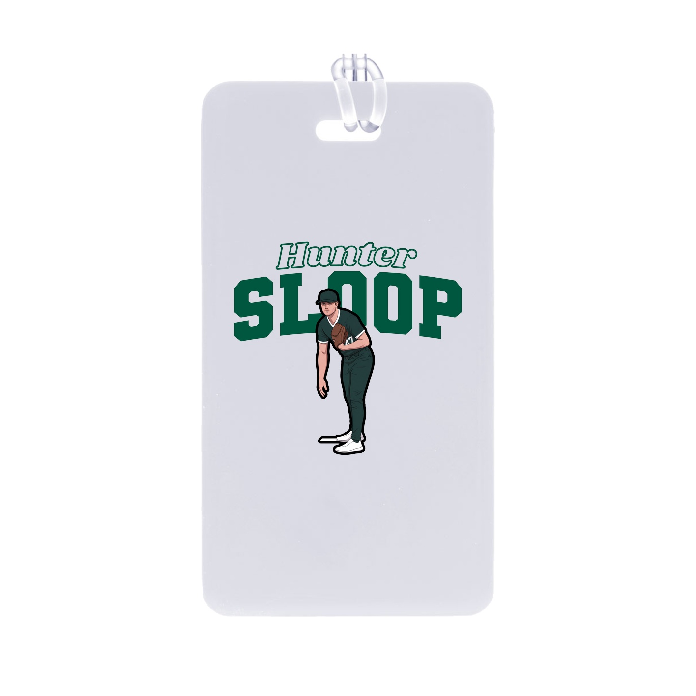 Bag Tag — Name Arch in Classic