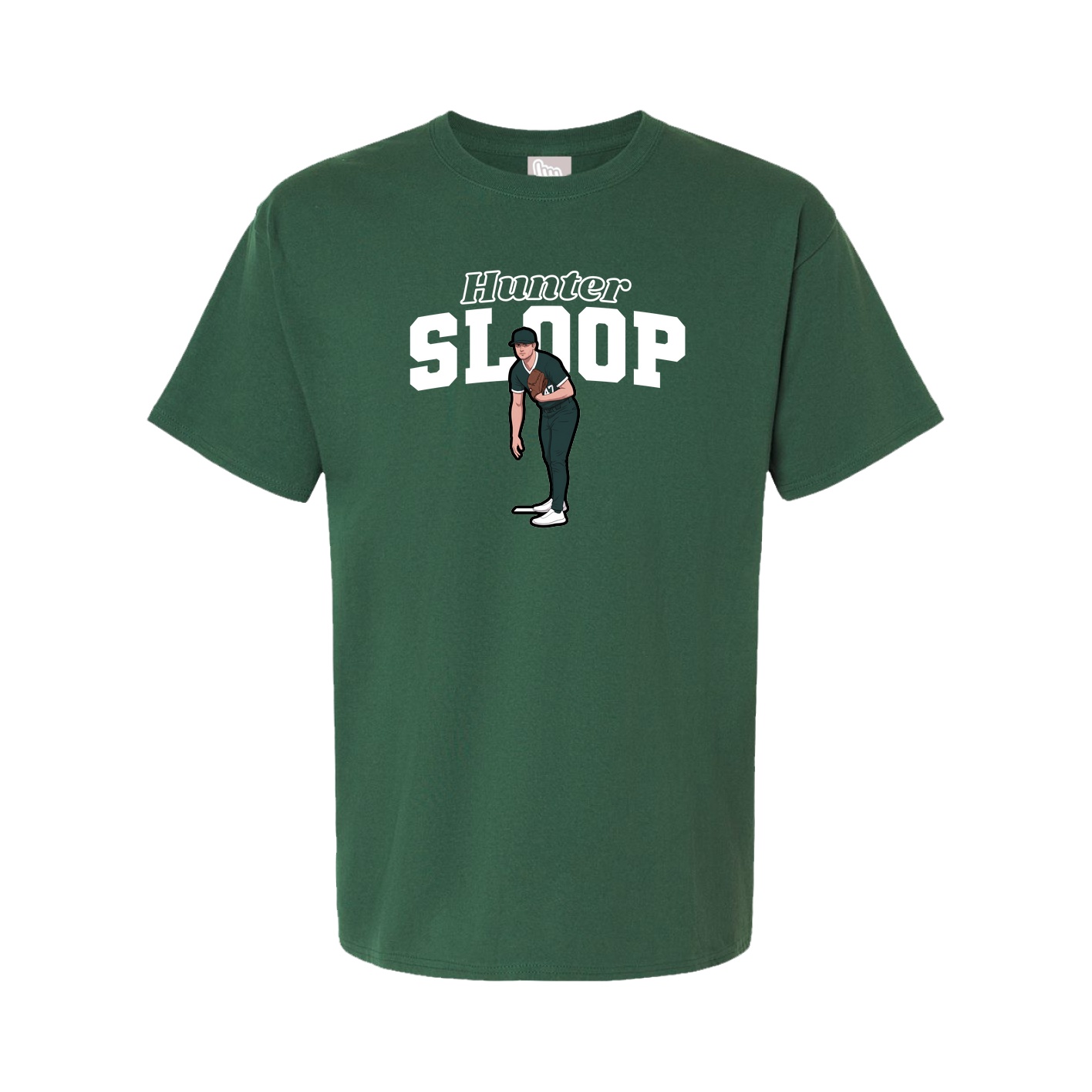 Tee — Name Arch in Green