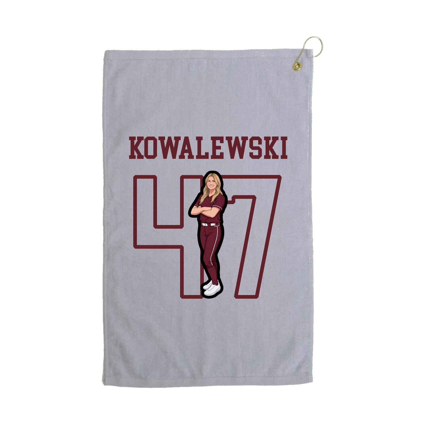Golf Towel — Shirsey in Grey