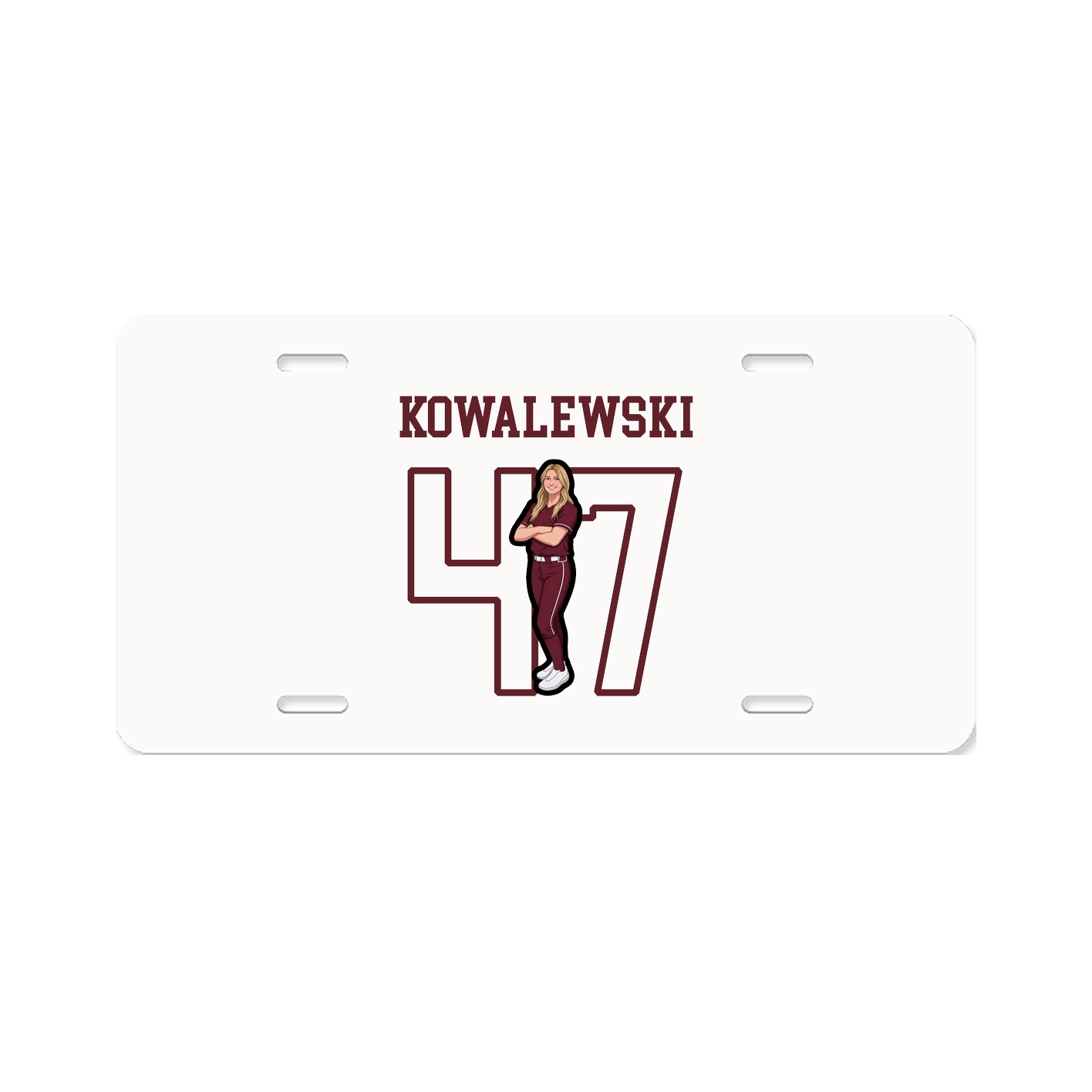 License Plate — Shirsey in Classic