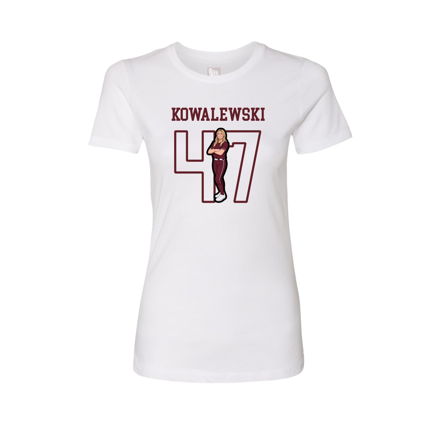 Fitted Women's Tee — Shirsey in White
