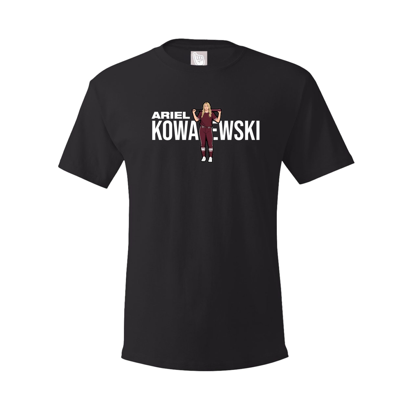 Tee — Player Name in Black