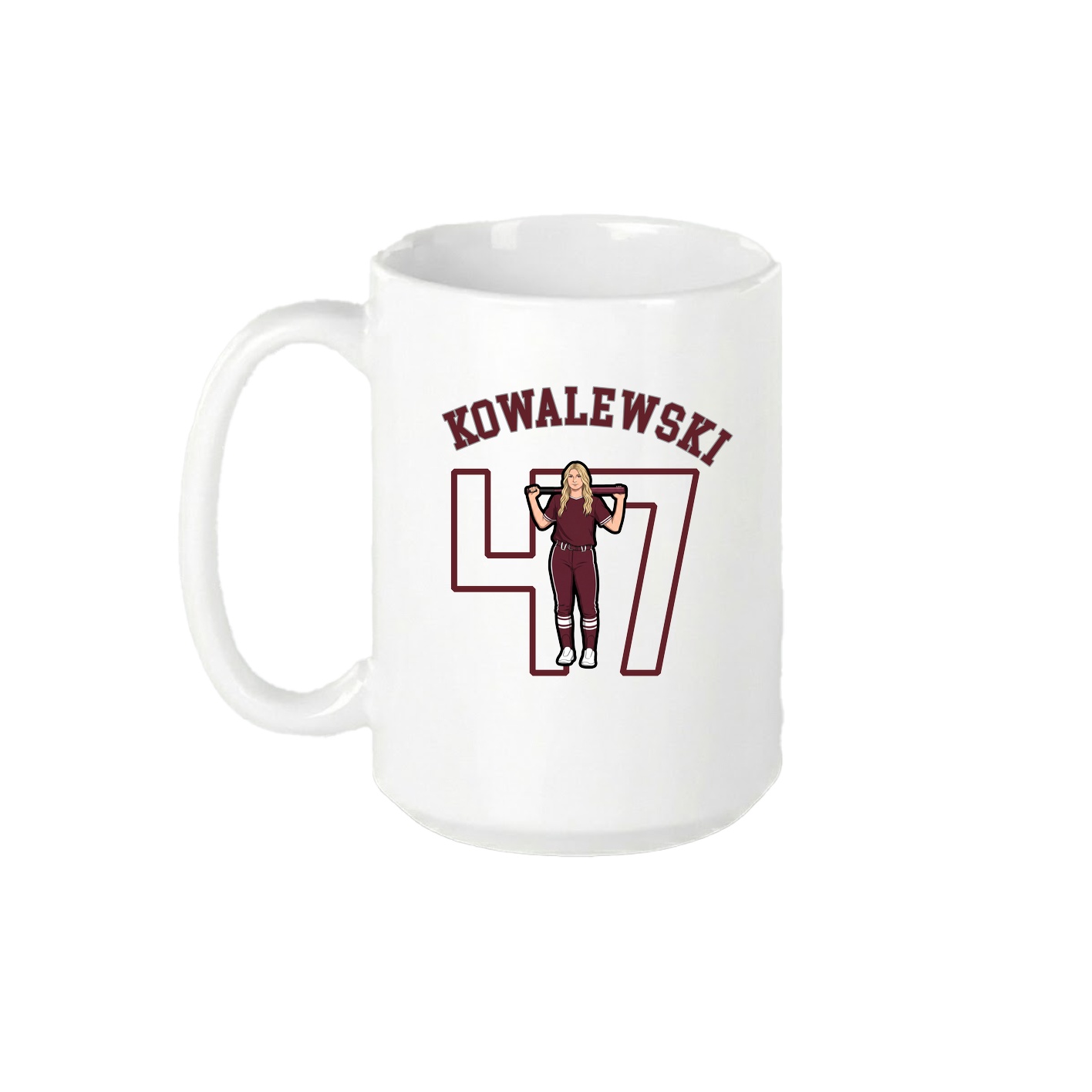 15oz Coffee Mug — Shirsey Arch in White