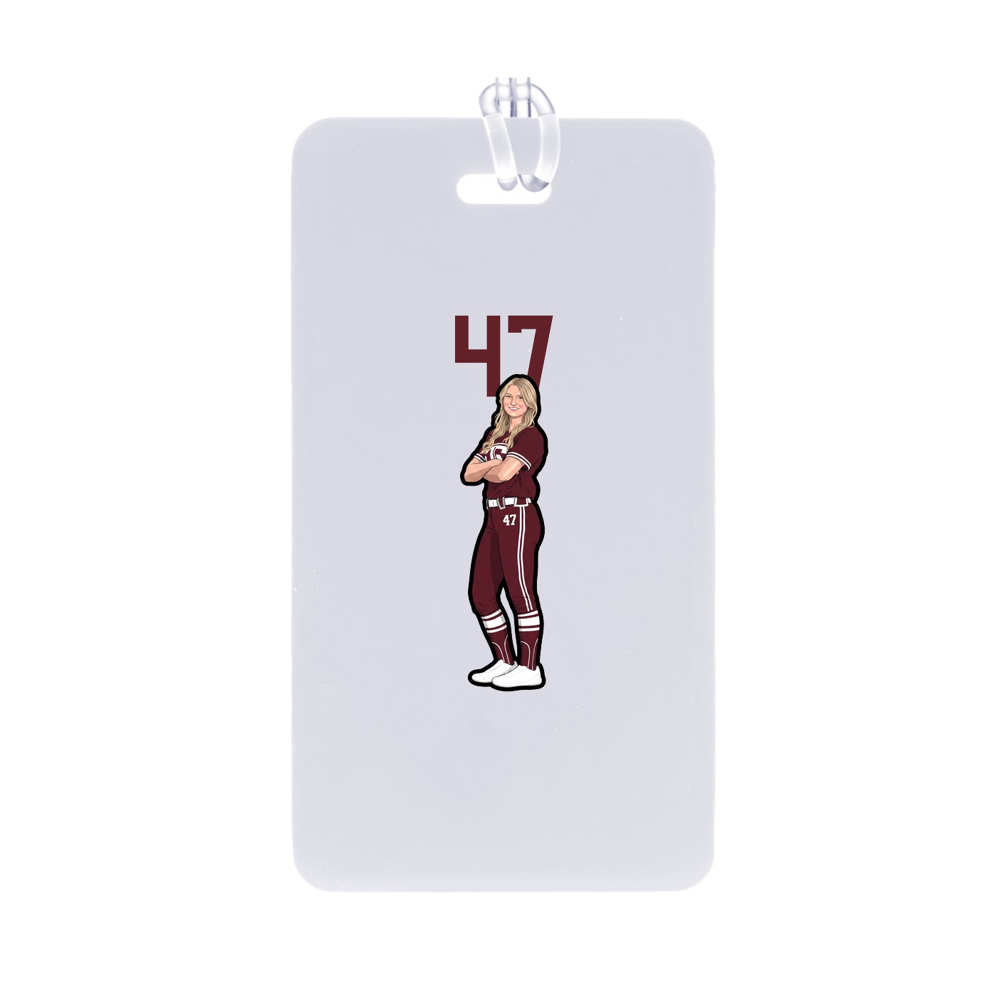 Bag Tag — Number Top in Classic