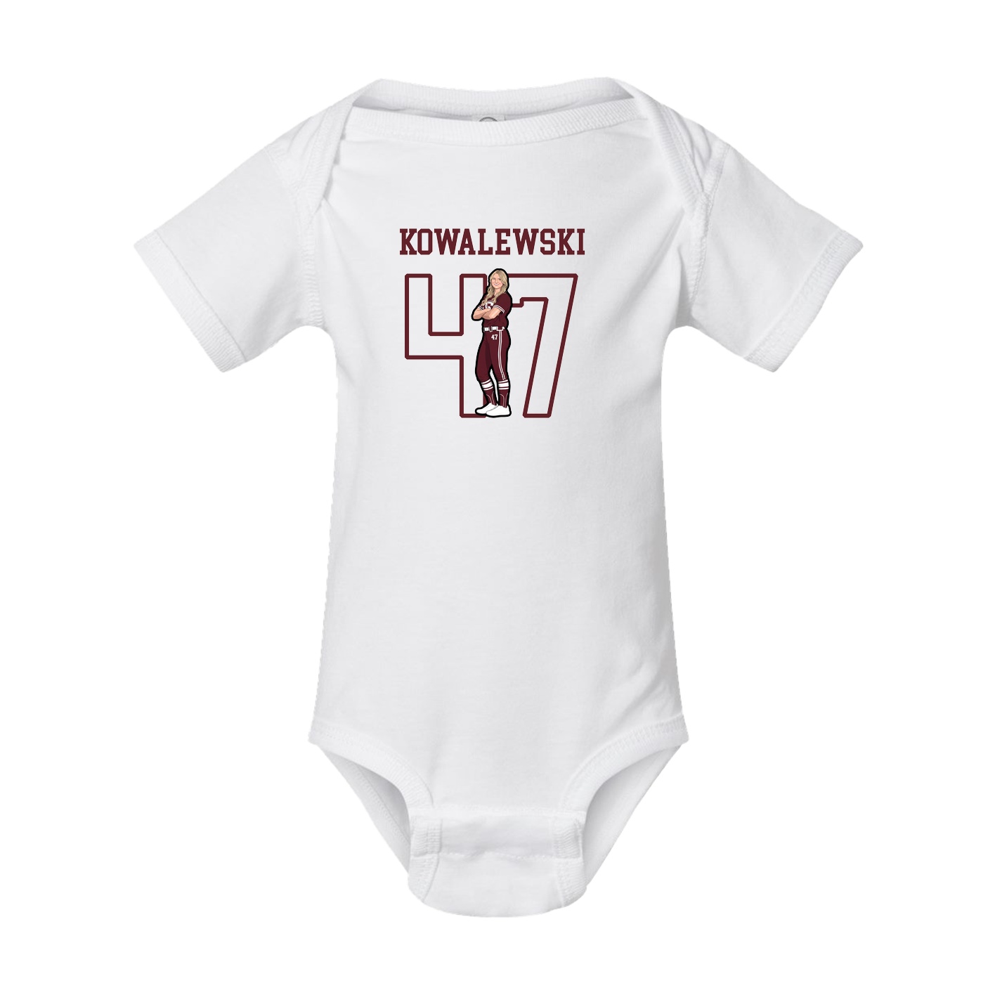 Baby Onesie — Shirsey in White