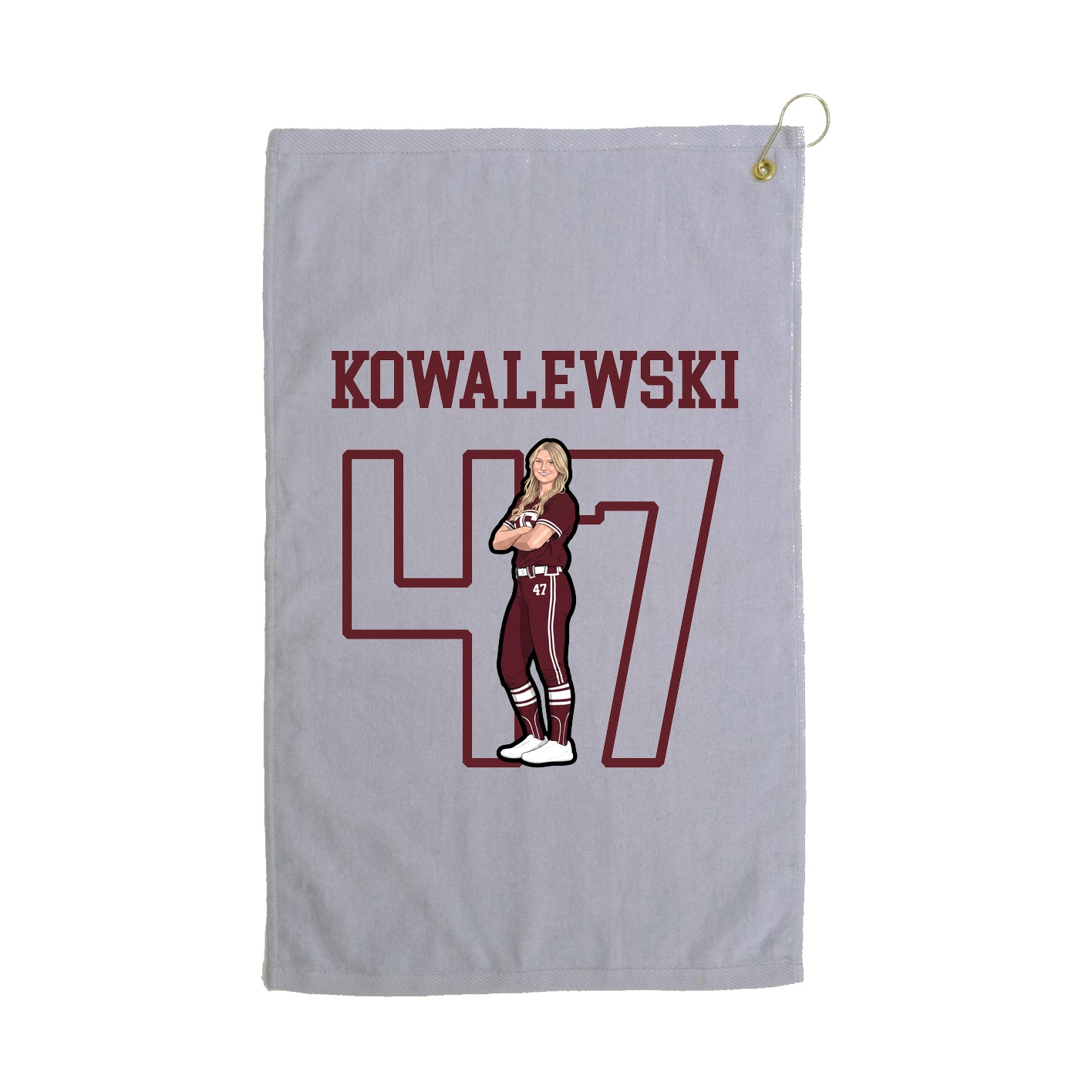 Golf Towel — Shirsey in Grey
