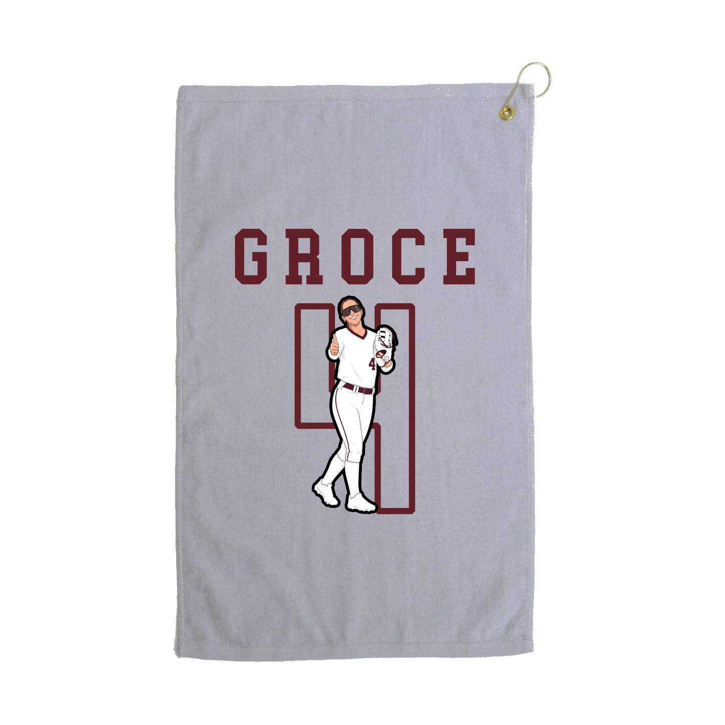Golf Towel — Shirsey in Grey