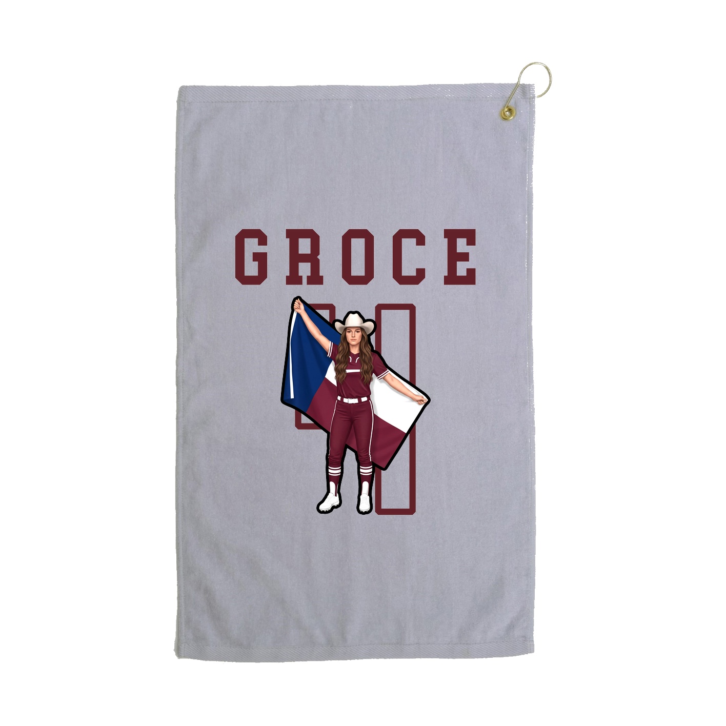 Golf Towel — Shirsey in Grey