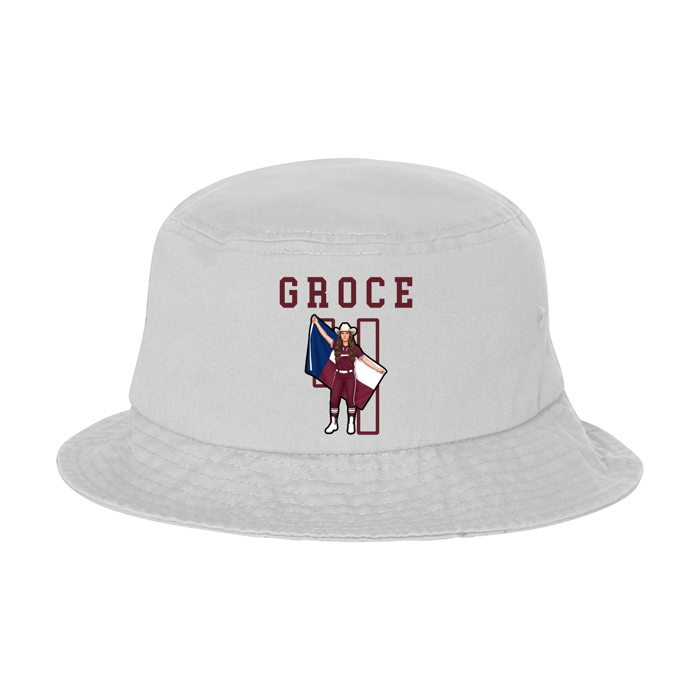 Bucket Cap — Shirsey in White