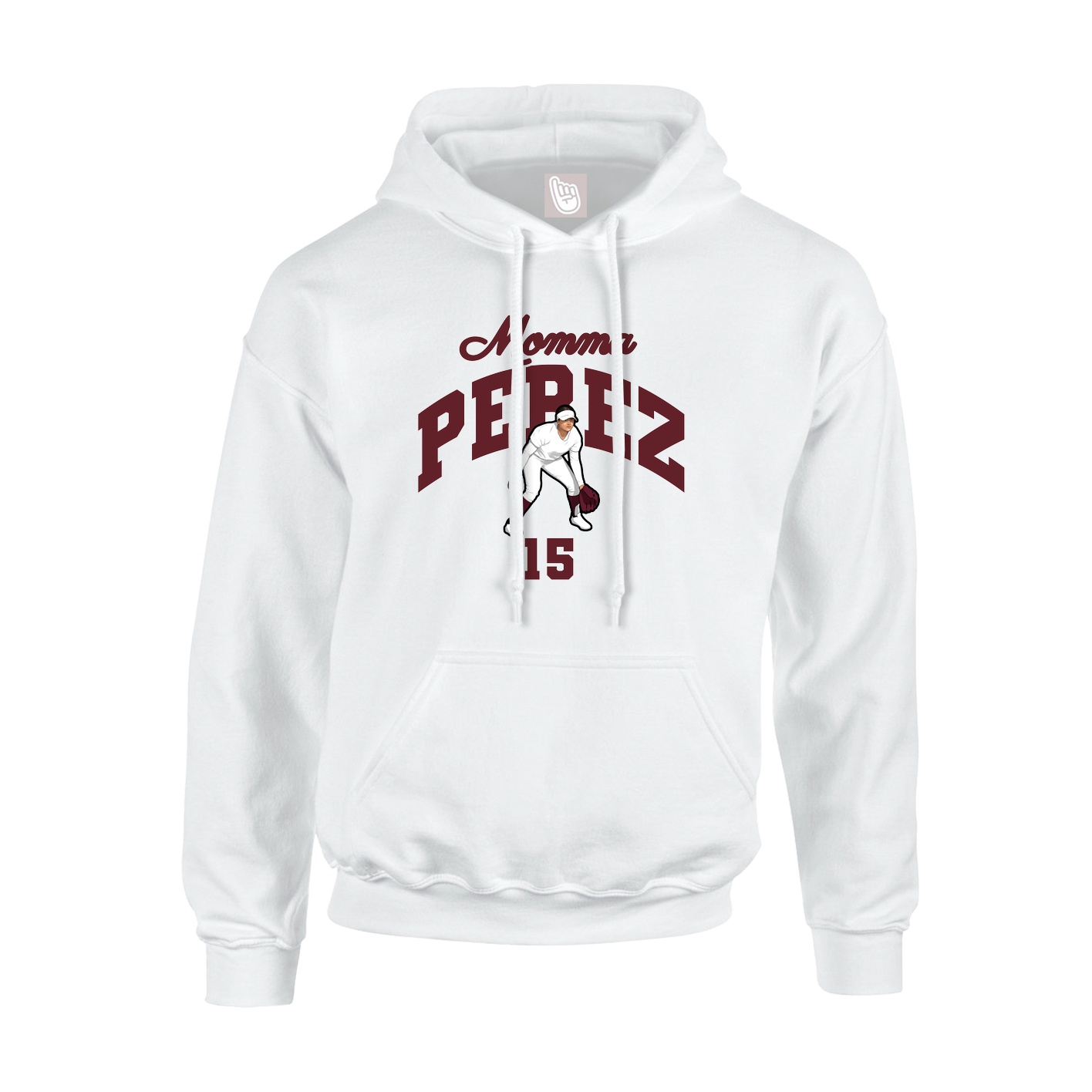 Hoodie — Mothers Day Arch in White