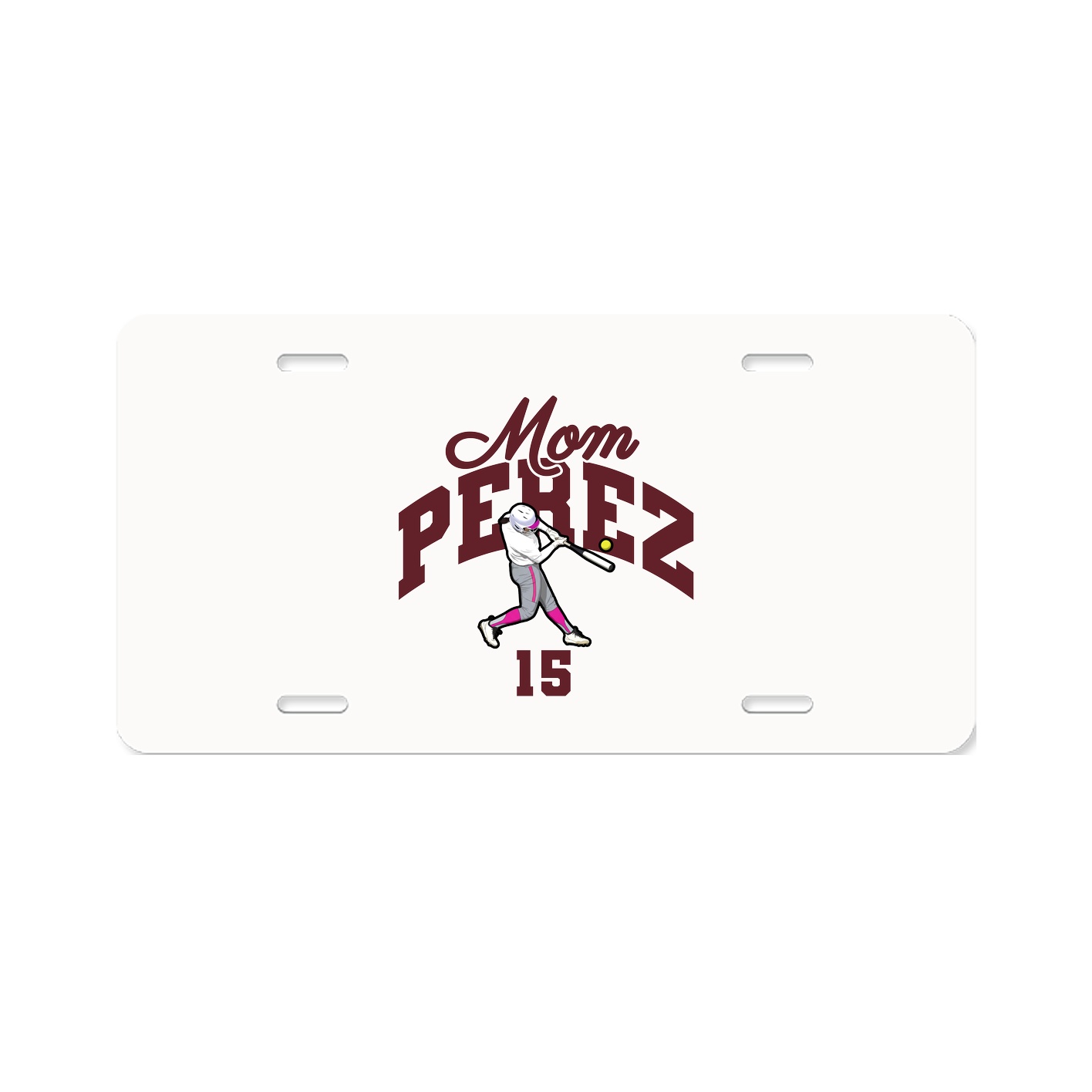 License Plate — Mothers Day Arch in Classic