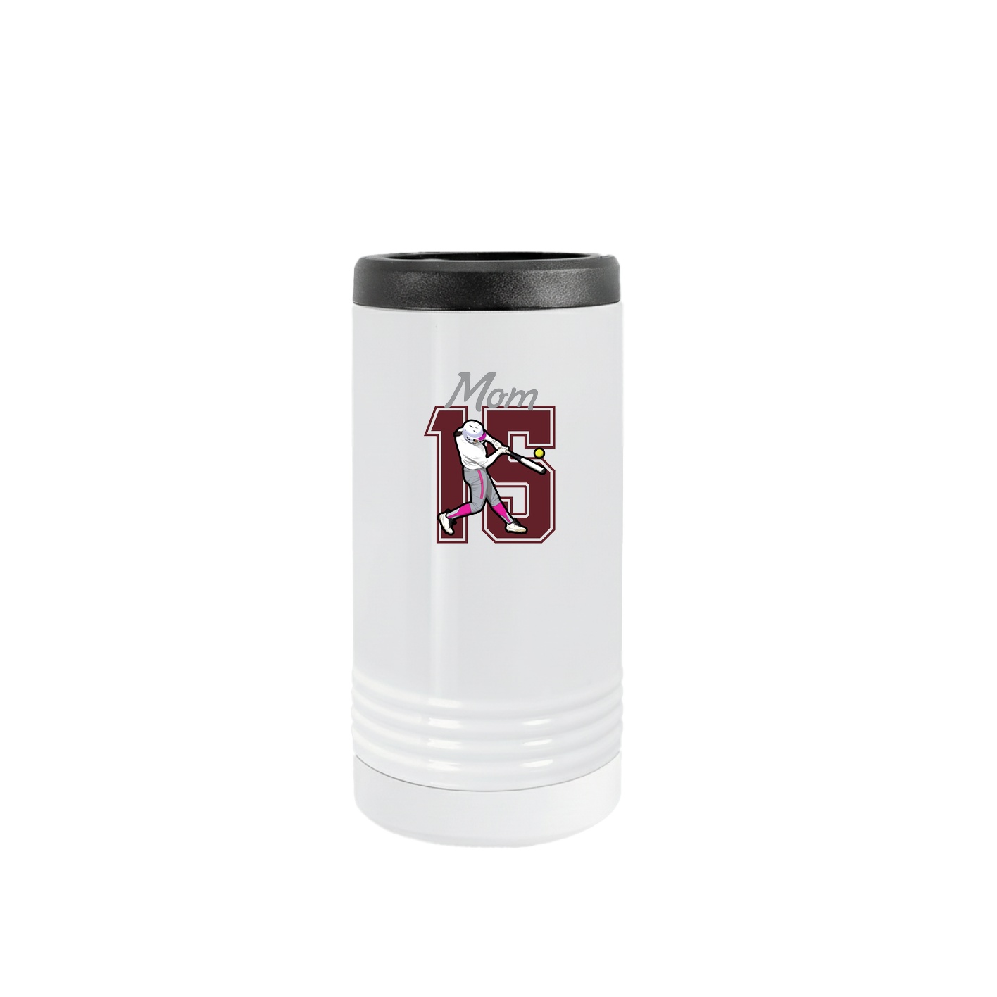 Slim Beverage Holder — Mothers Day Shirsey in White