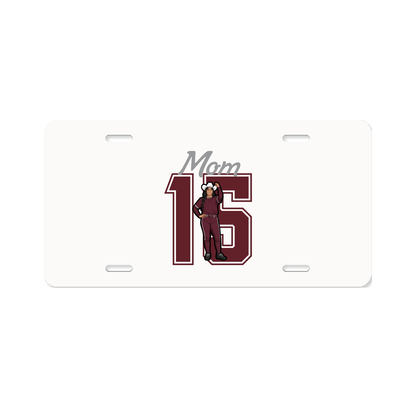 License Plate — Mothers Day Shirsey in Classic