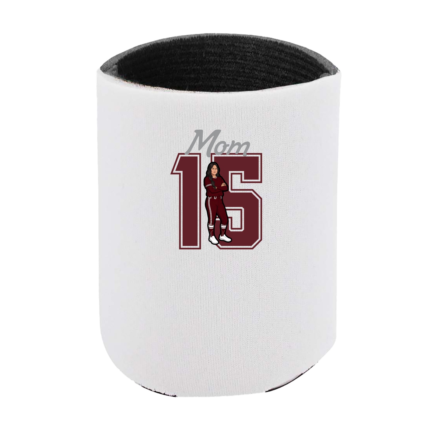 Can Holder — Mothers Day Shirsey in White