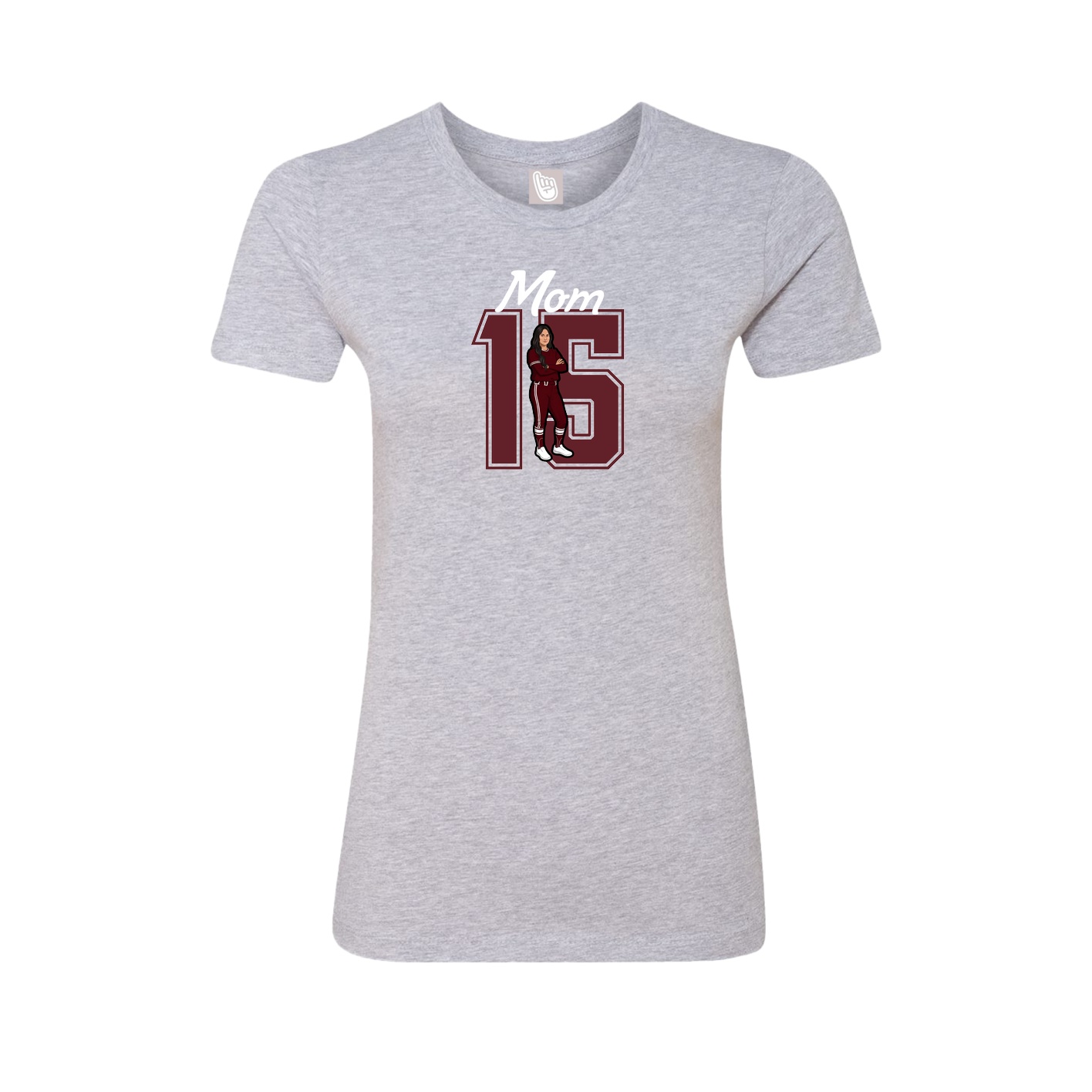 Womens Tee — Mothers Day Shirsey in Grey