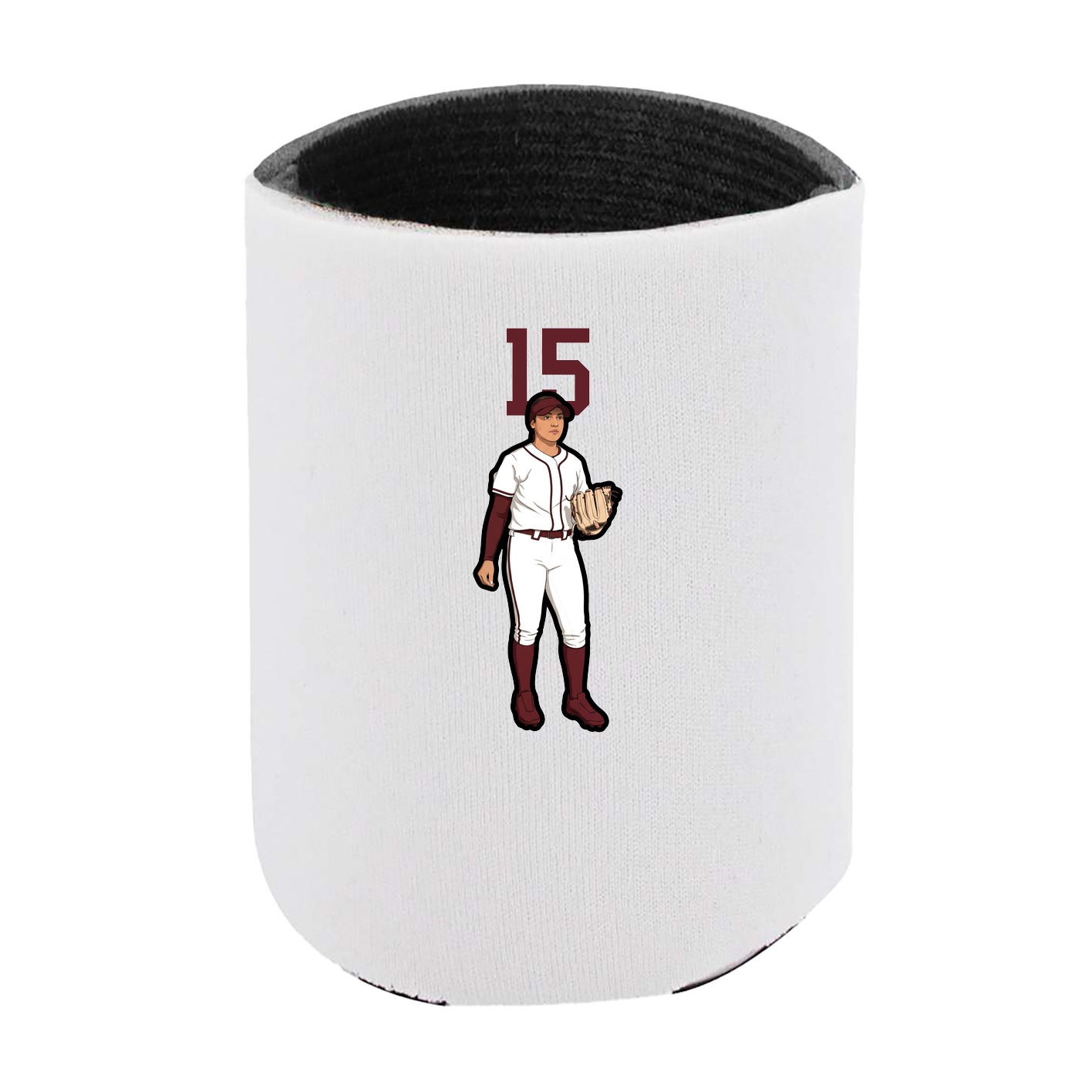Can Holder — Number Top in White