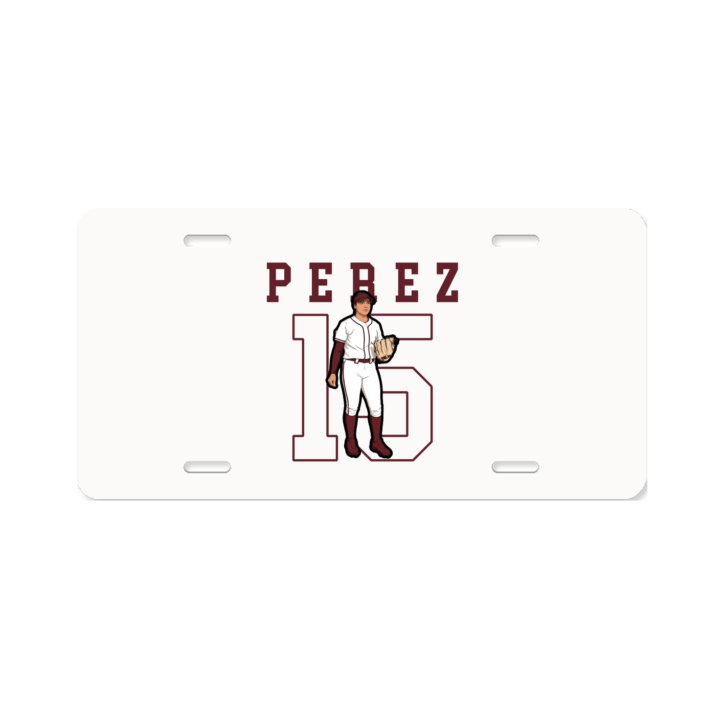 License Plate — Shirsey in Classic