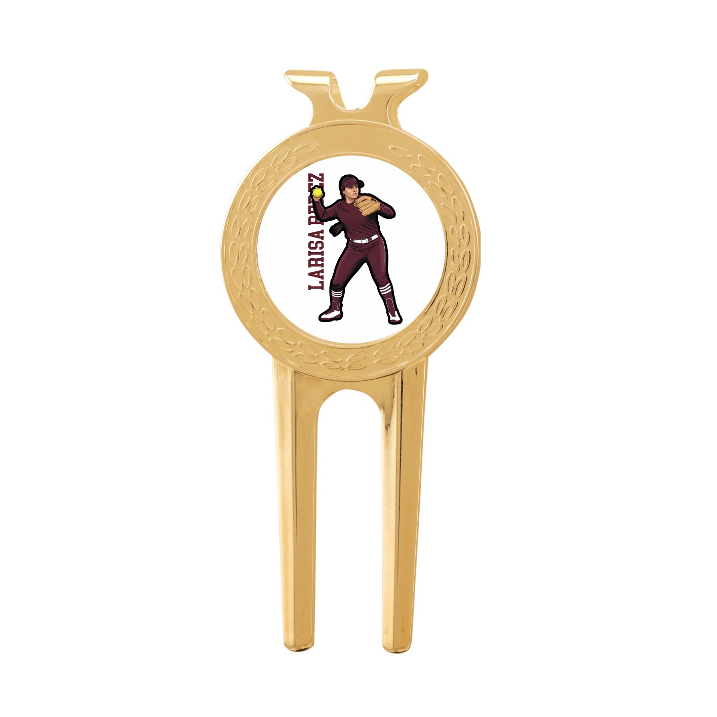 Divot Tool with Ball Marker — Name Vertical in Classic