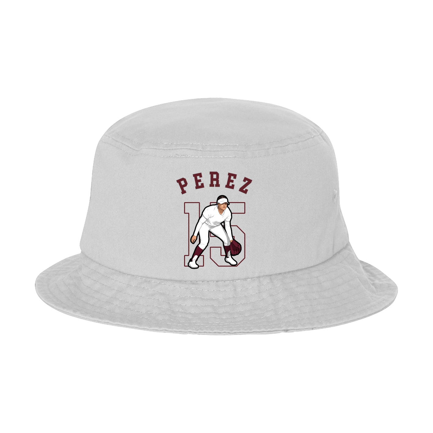 Bucket Cap — Shirsey Arch in White