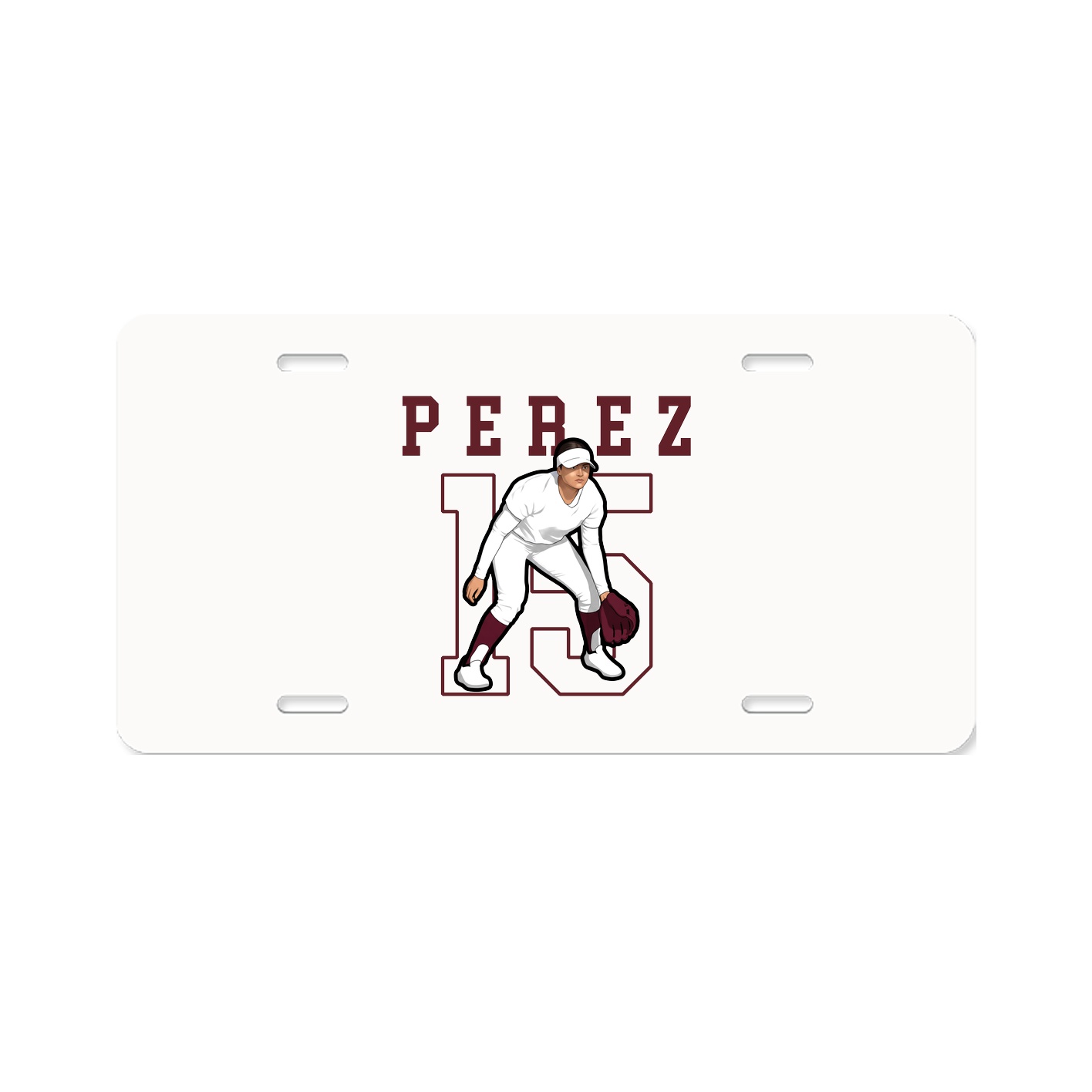 Aluminum License Plate