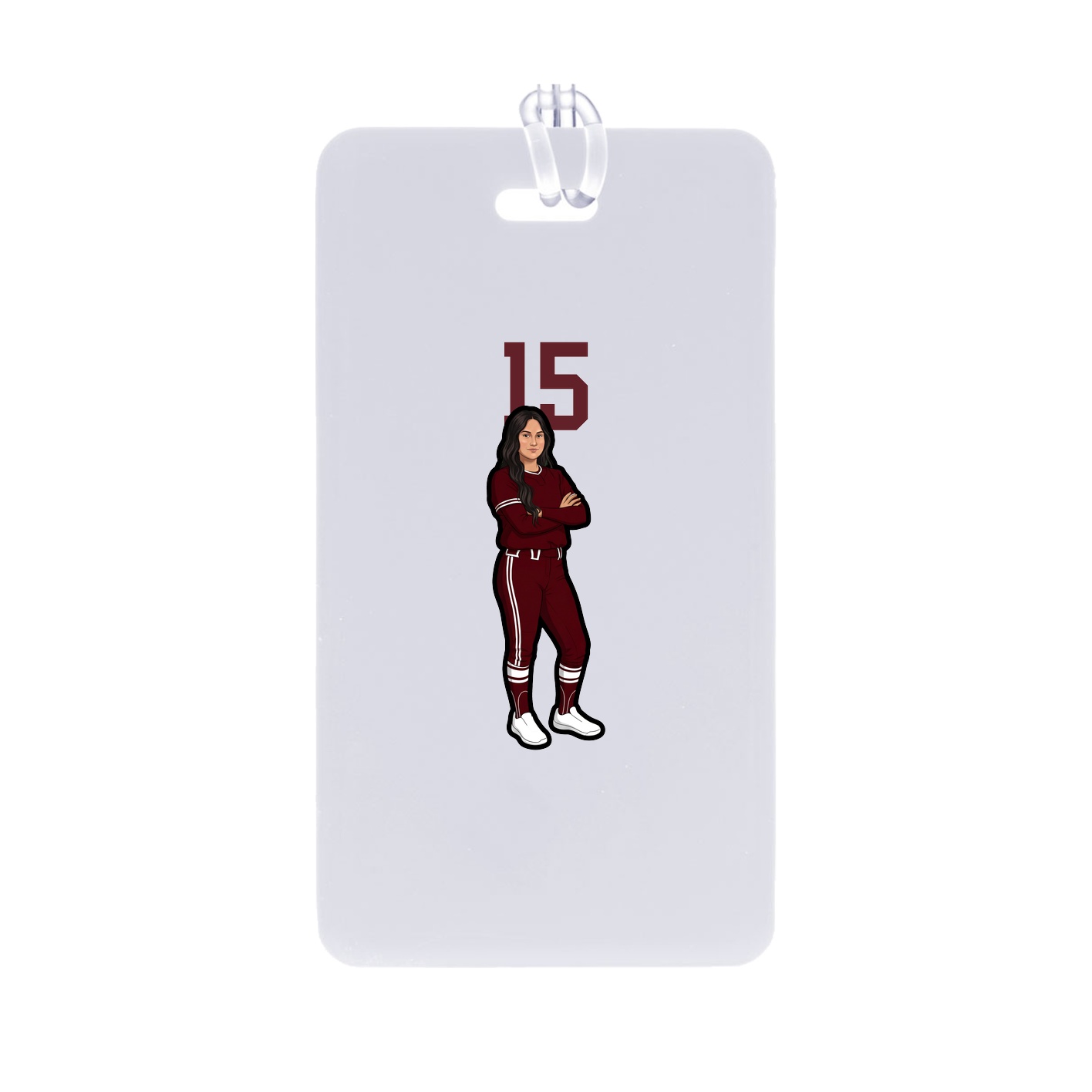 Bag Tag — Number Top in Classic