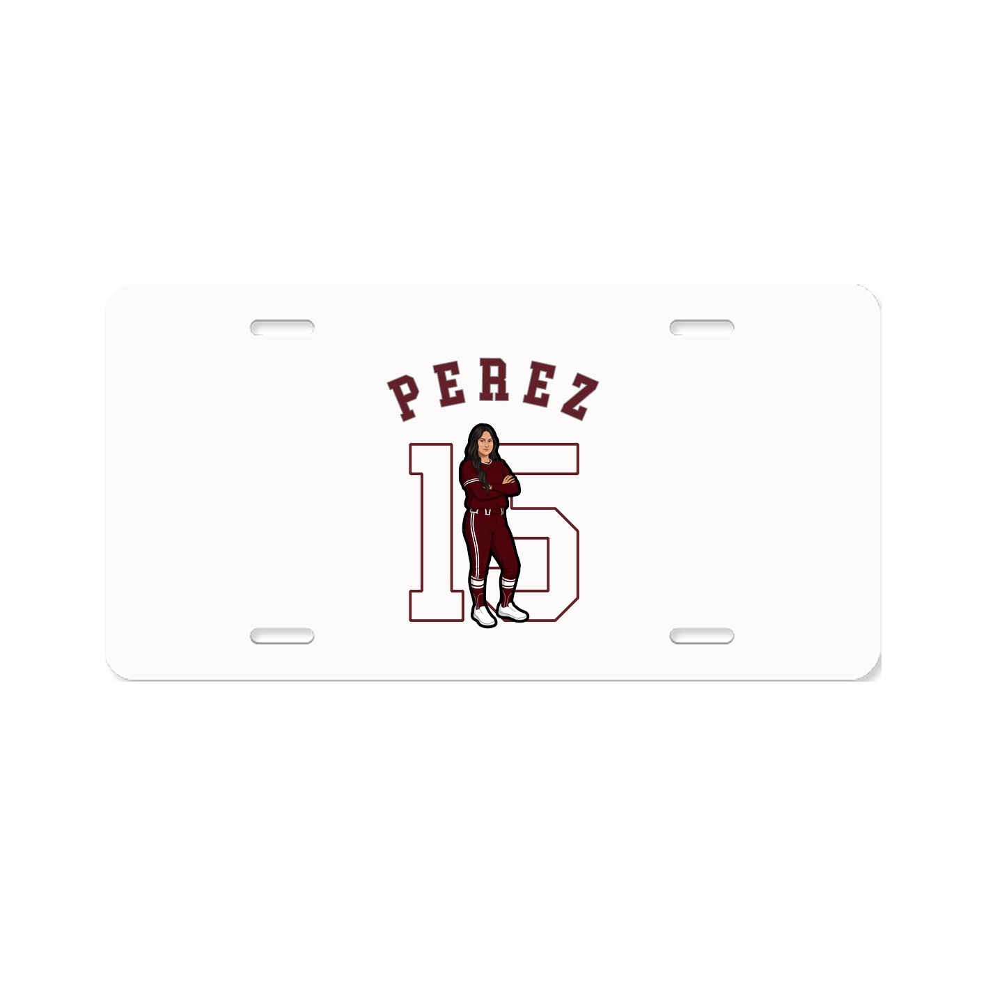 License Plate — Shirsey Arch in Classic