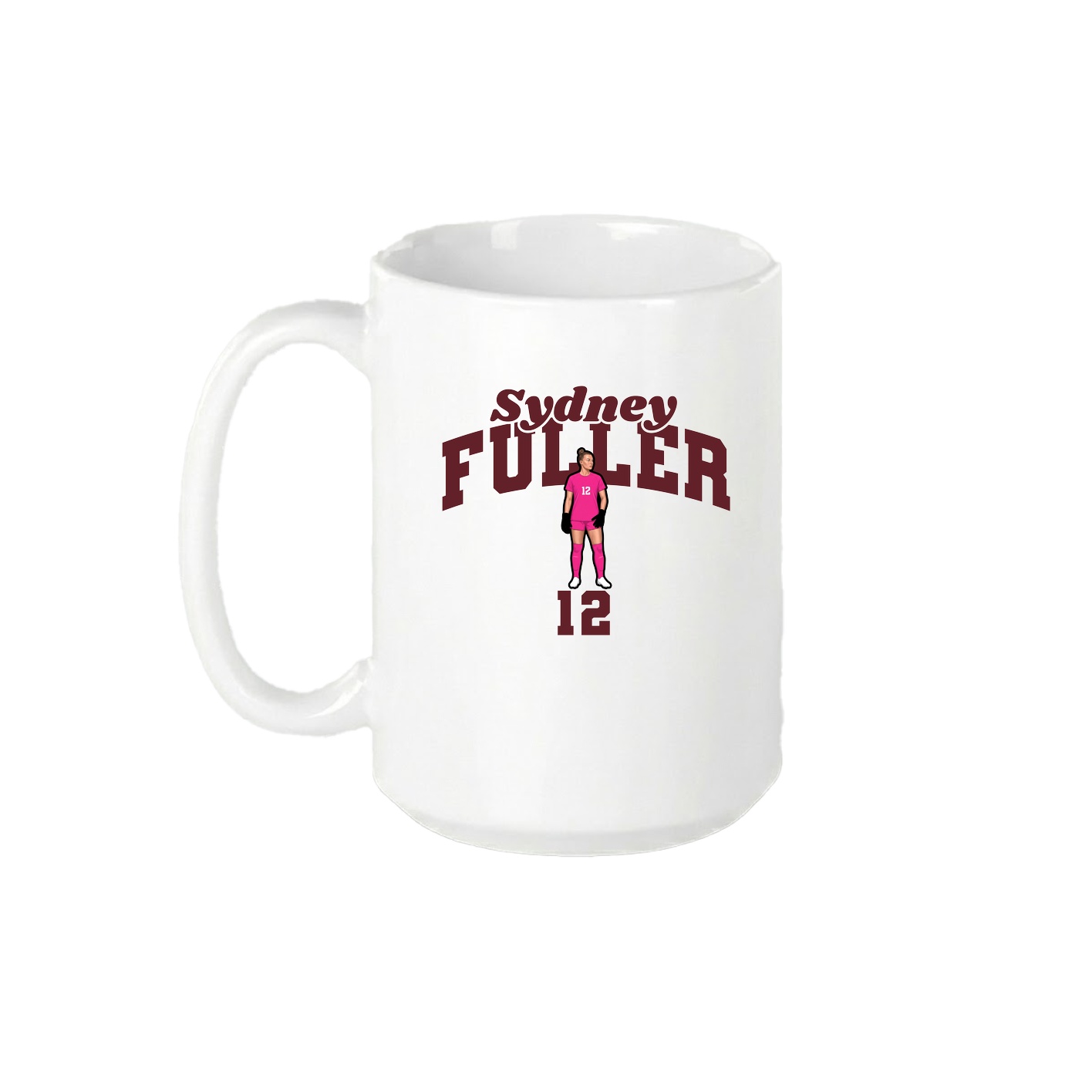 15oz Coffee Mug — Signature Arch in White