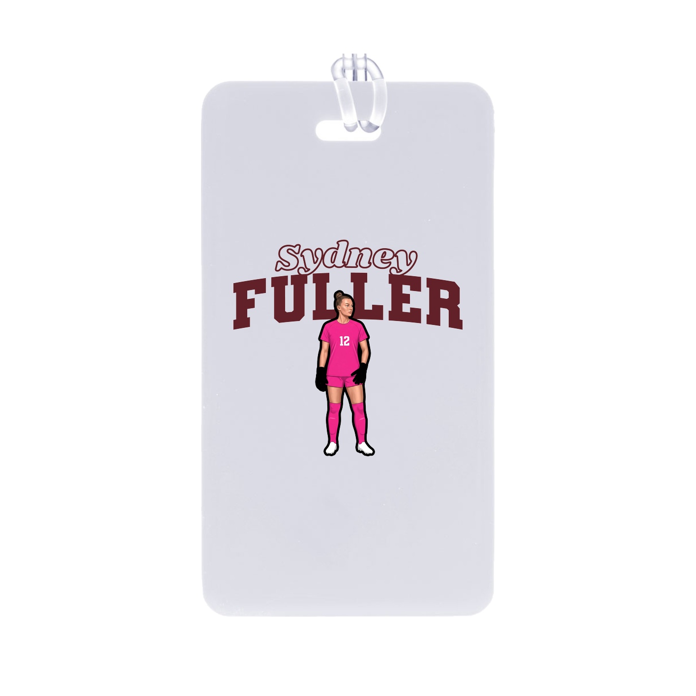 Bag Tag — Name Arch in Classic