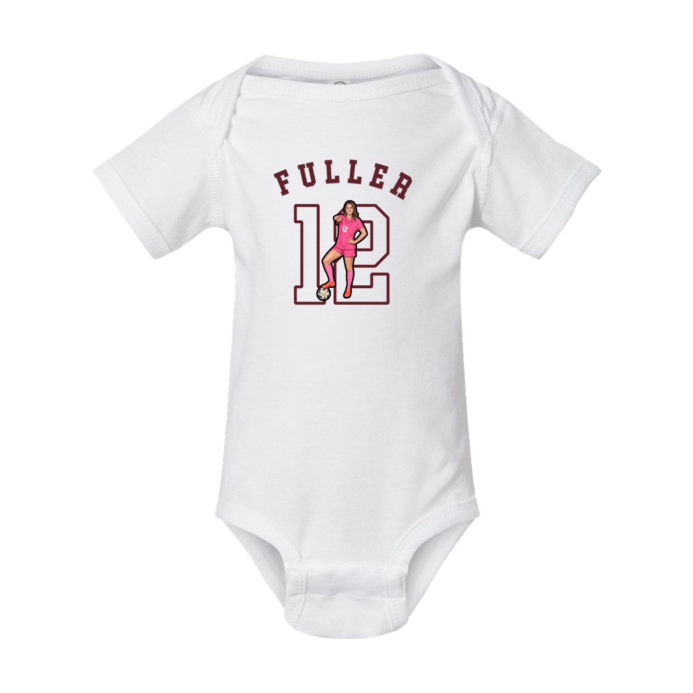 Baby Onesie — Shirsey Arch in White
